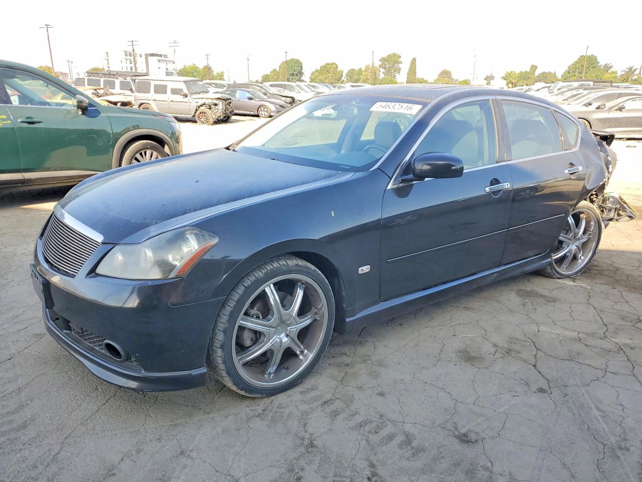 2006 Infiniti M35 Base Black vin: JNKAY01E46M109861