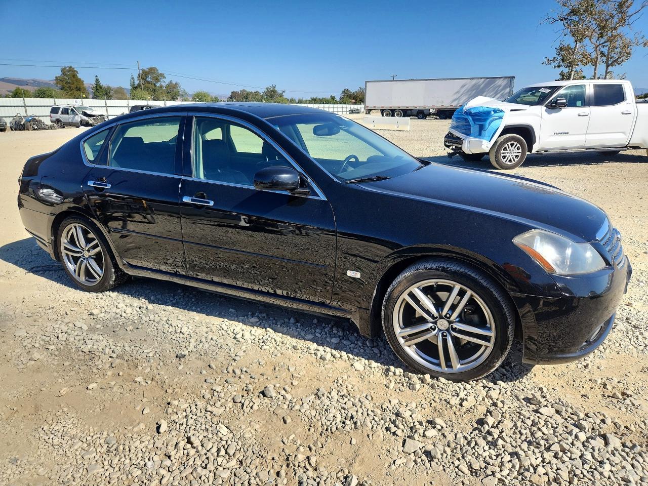 2006 Infiniti M35 Base Black vin: JNKAY01E46M116468