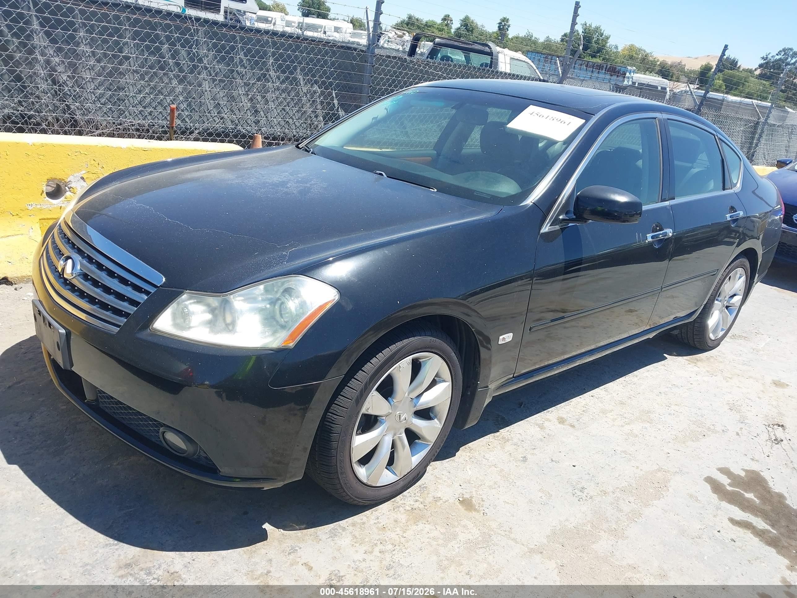 2007 Infiniti M35 Black vin: JNKAY01E47M305493