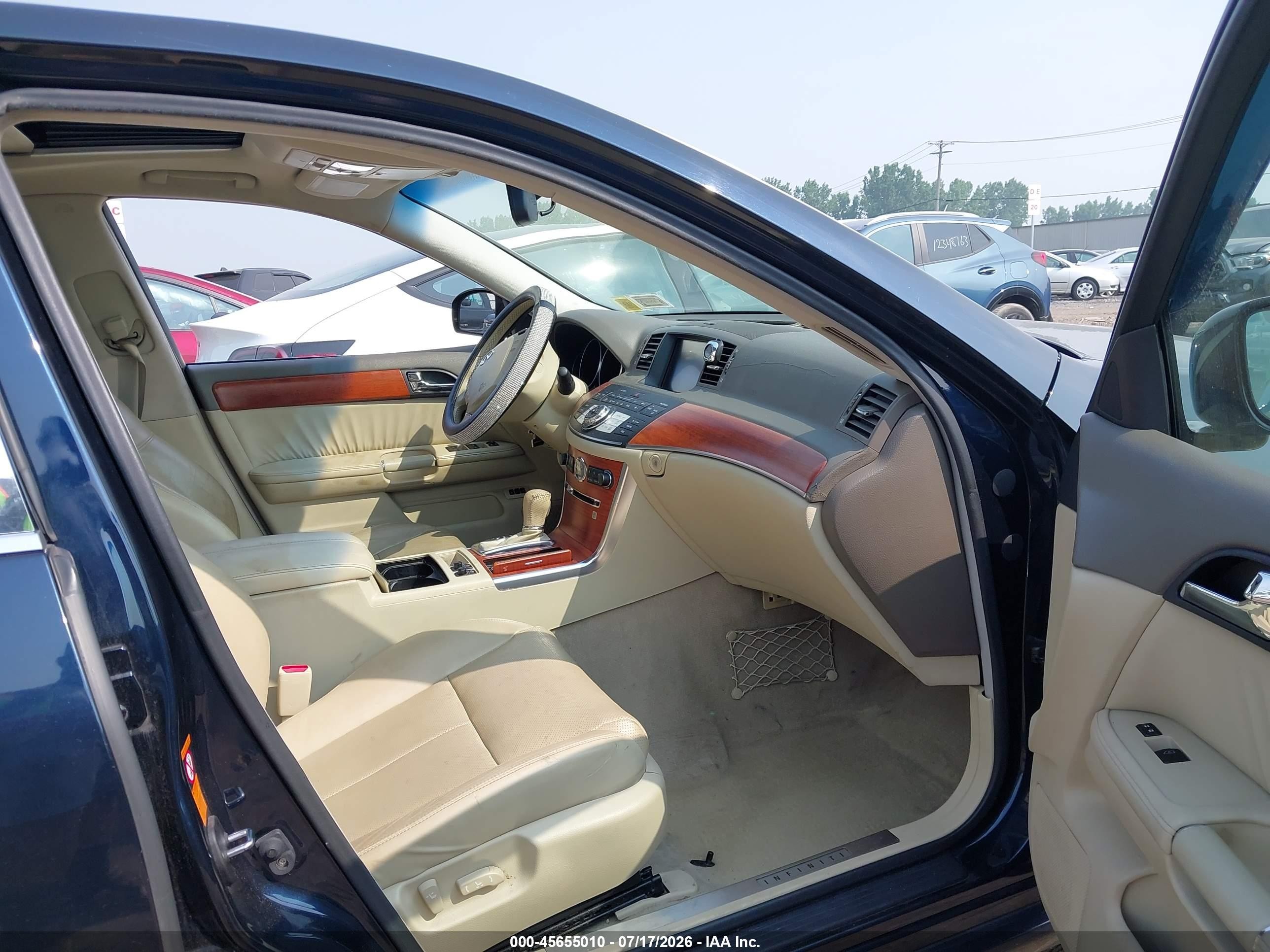 2007 Infiniti M35 Navy vin: JNKAY01E47M308782
