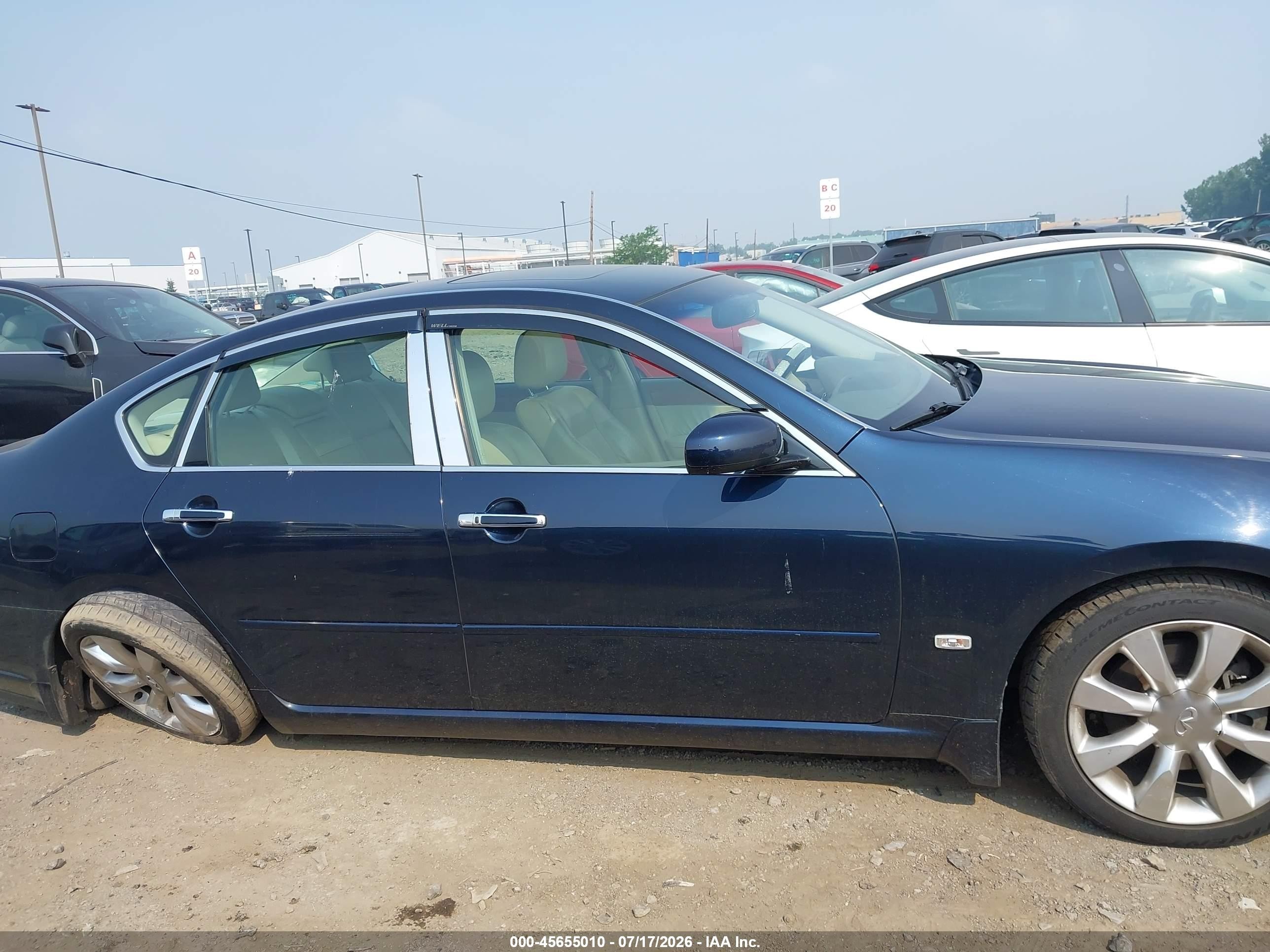 2007 Infiniti M35 Navy vin: JNKAY01E47M308782