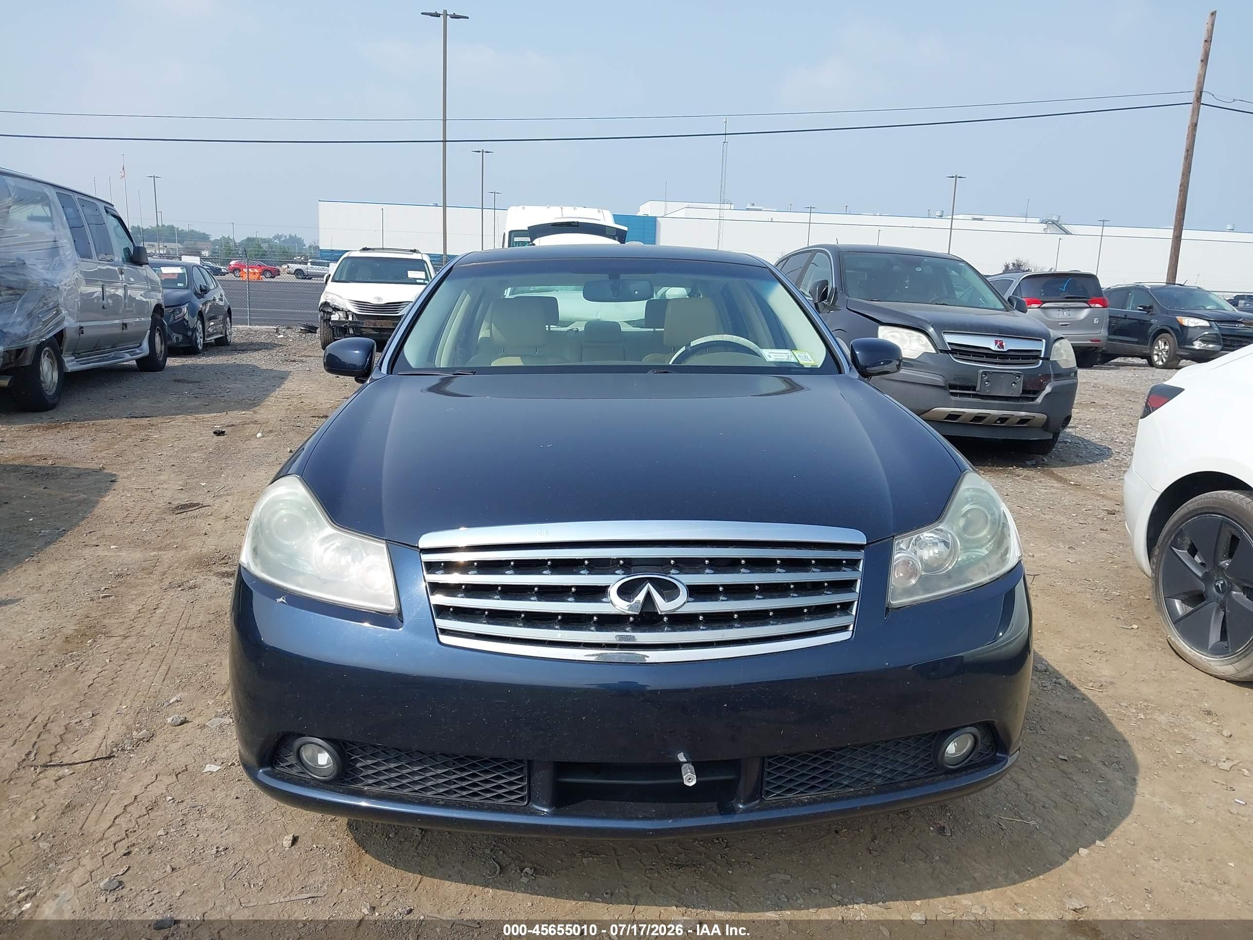 2007 Infiniti M35 Navy vin: JNKAY01E47M308782