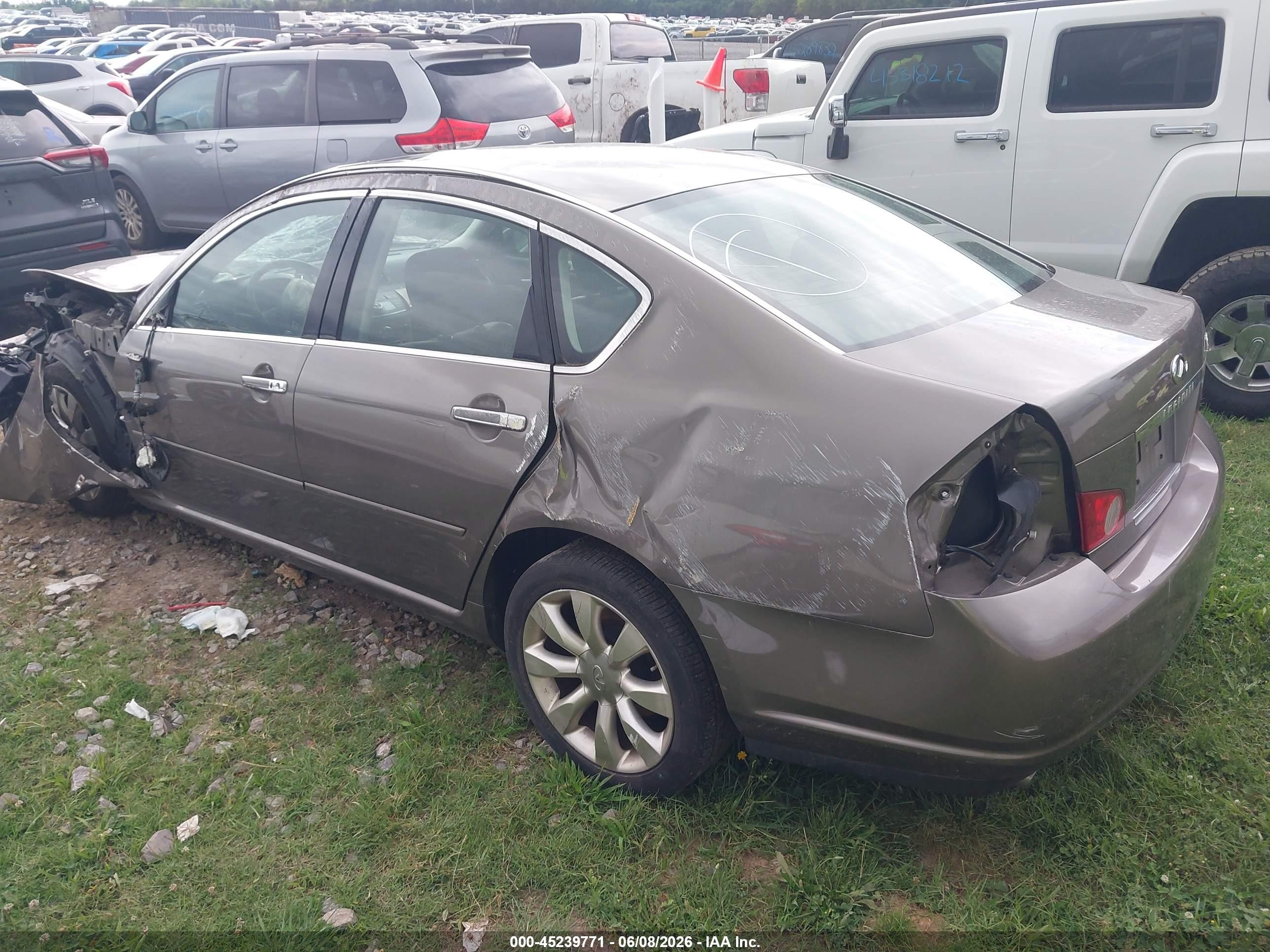 2007 Infiniti M35   Gray vin: JNKAY01E47M312539