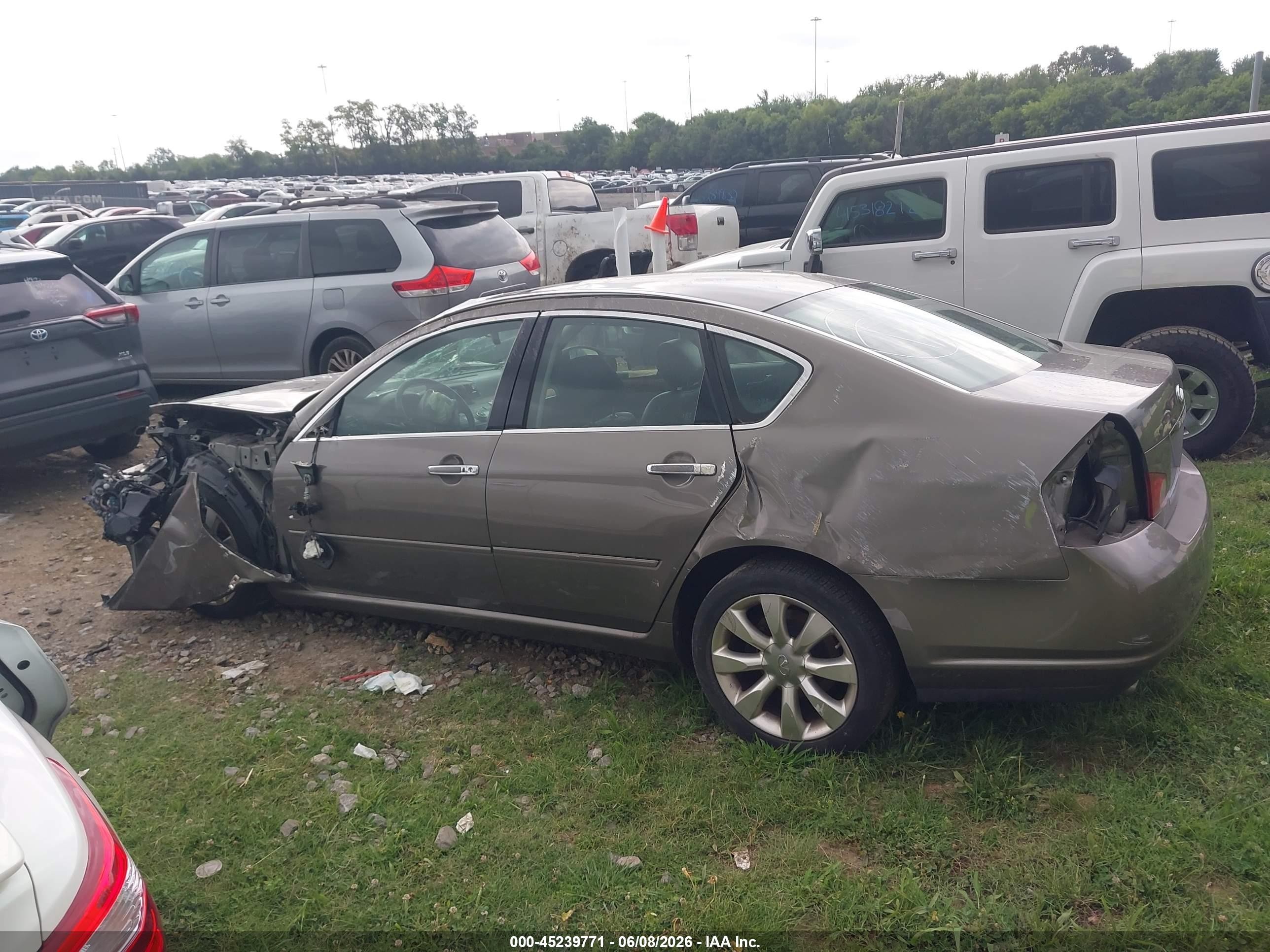 2007 Infiniti M35   Gray vin: JNKAY01E47M312539