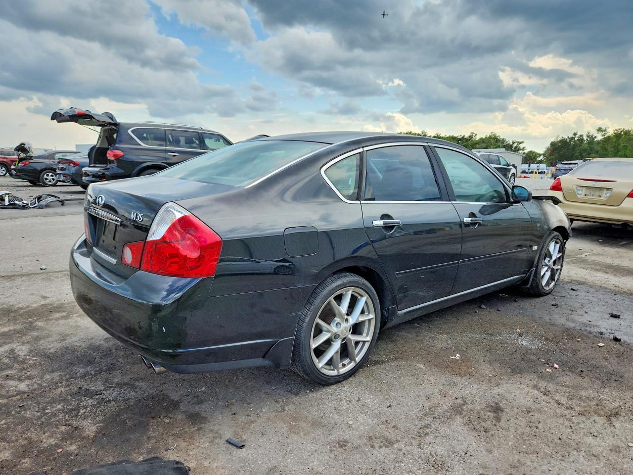 2006 Infiniti M35 Base/sport Black vin: JNKAY01E56M104216