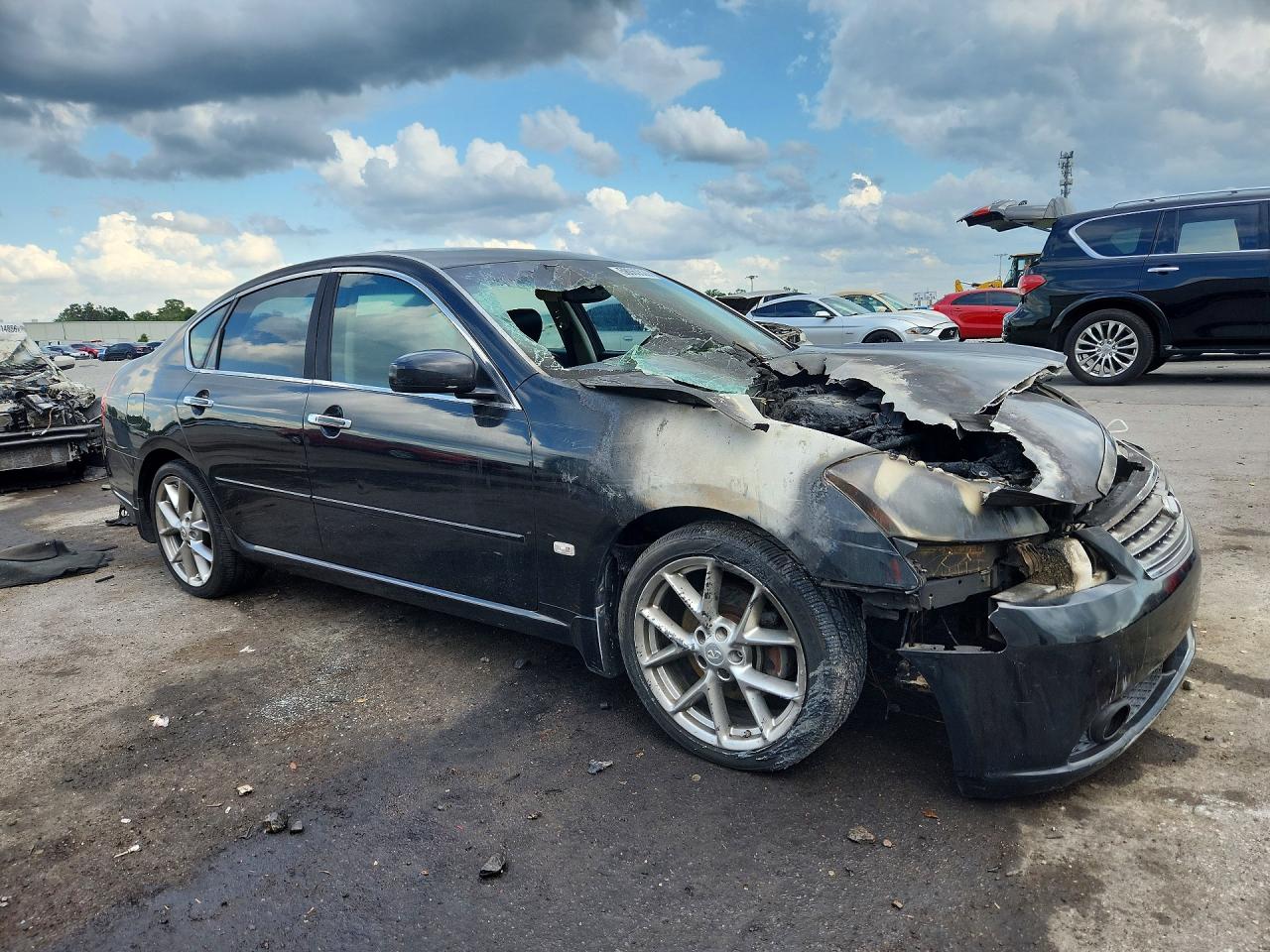 2006 Infiniti M35 Base/sport Black vin: JNKAY01E56M104216