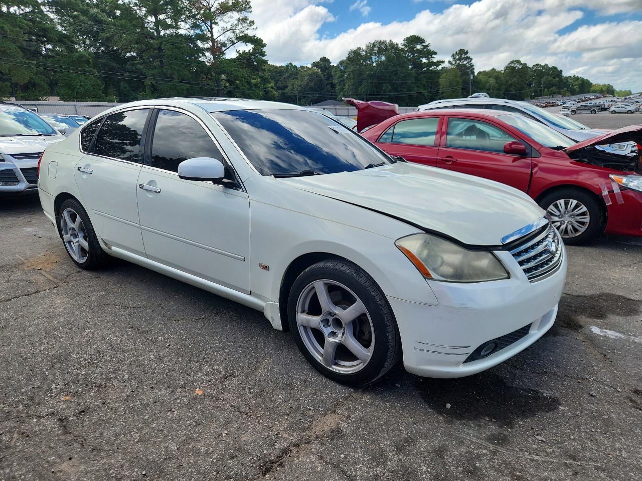 2006 Infiniti M35 Base White vin: JNKAY01E56M111943