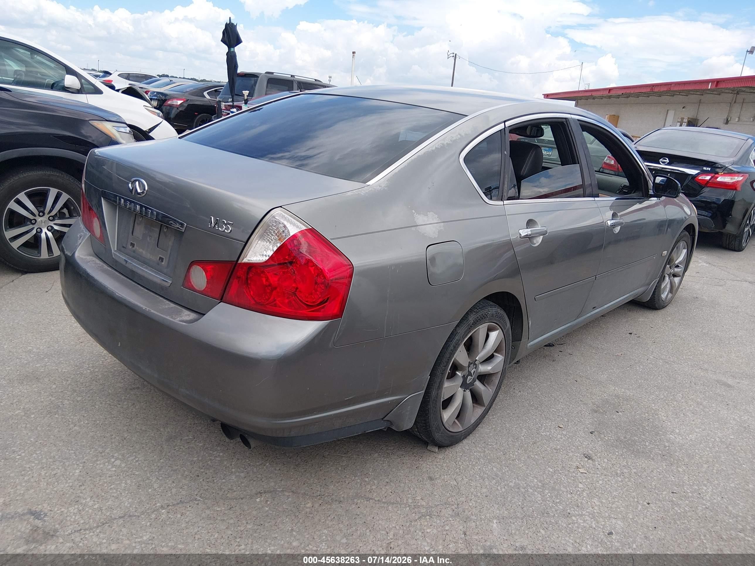 2006 Infiniti M35   Gray vin: JNKAY01E56M116561