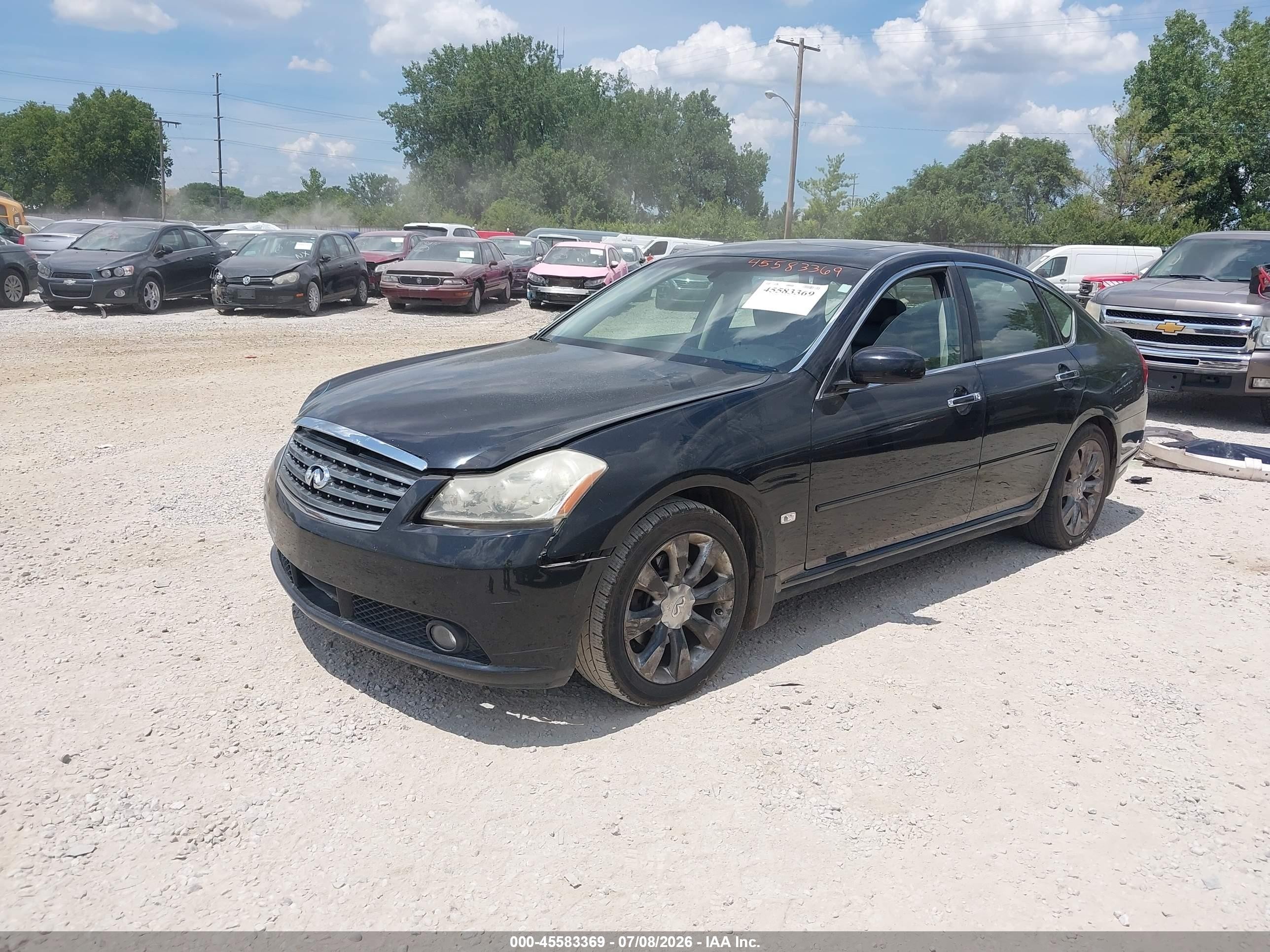 2006 Infiniti M35   Black vin: JNKAY01E56M117886