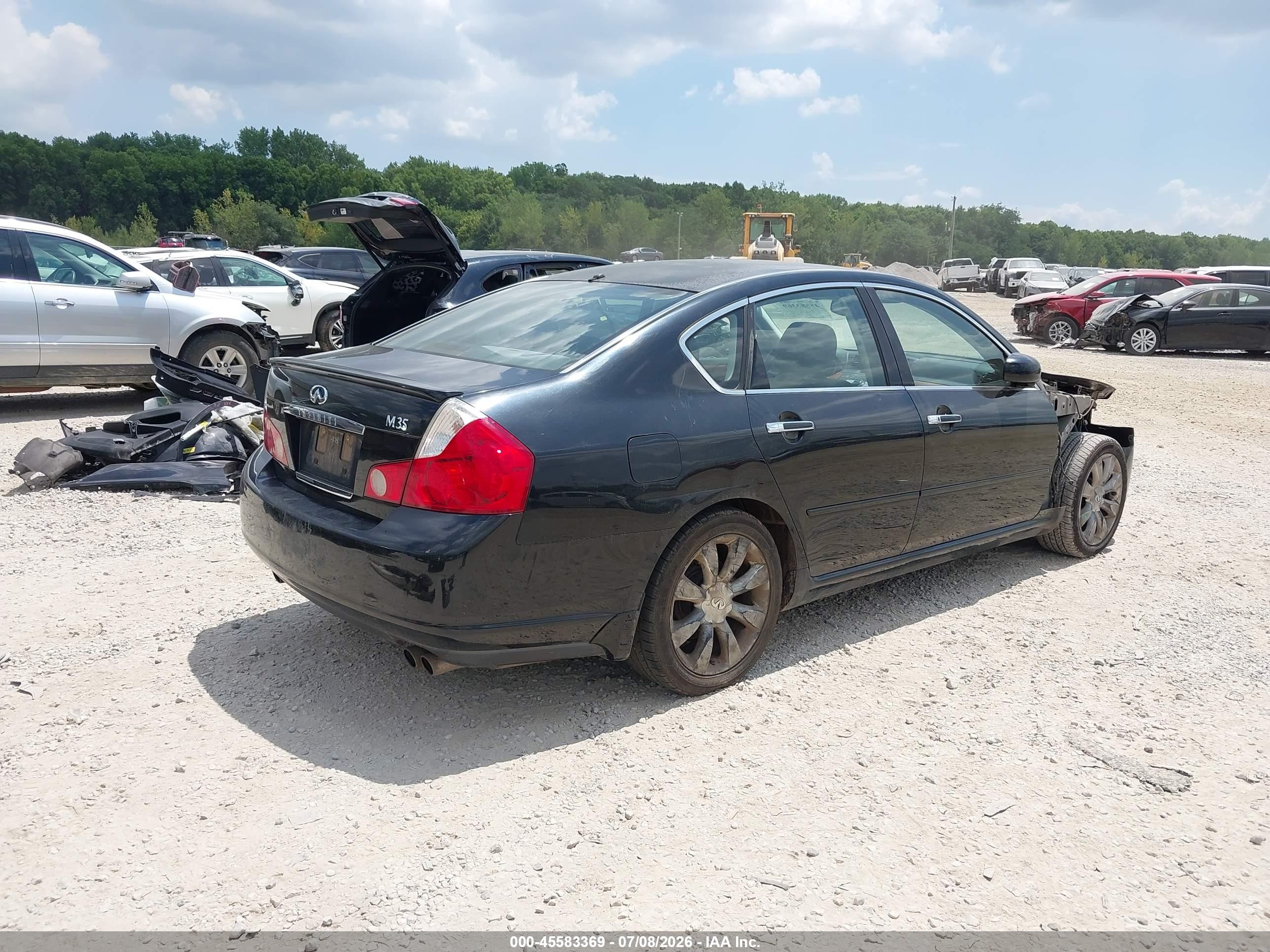 2006 Infiniti M35   Black vin: JNKAY01E56M117886