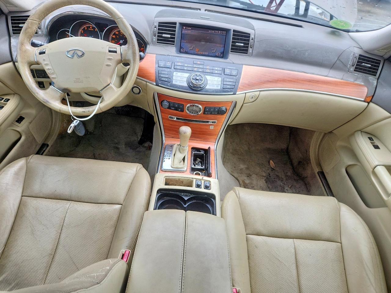 2007 Infiniti M35 Base Gray vin: JNKAY01E57M307107