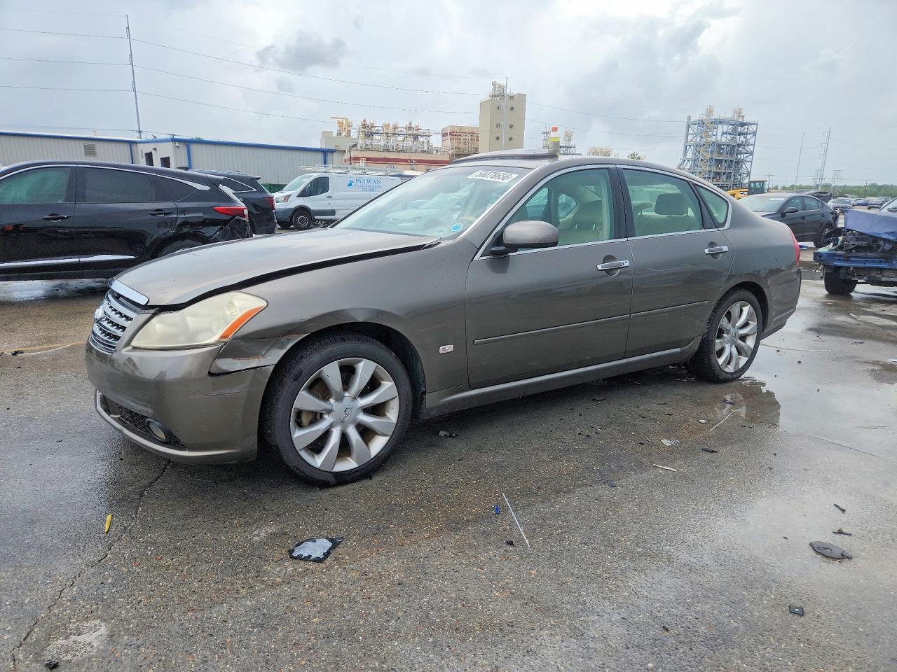 2007 Infiniti M35 Base Gray vin: JNKAY01E57M307107