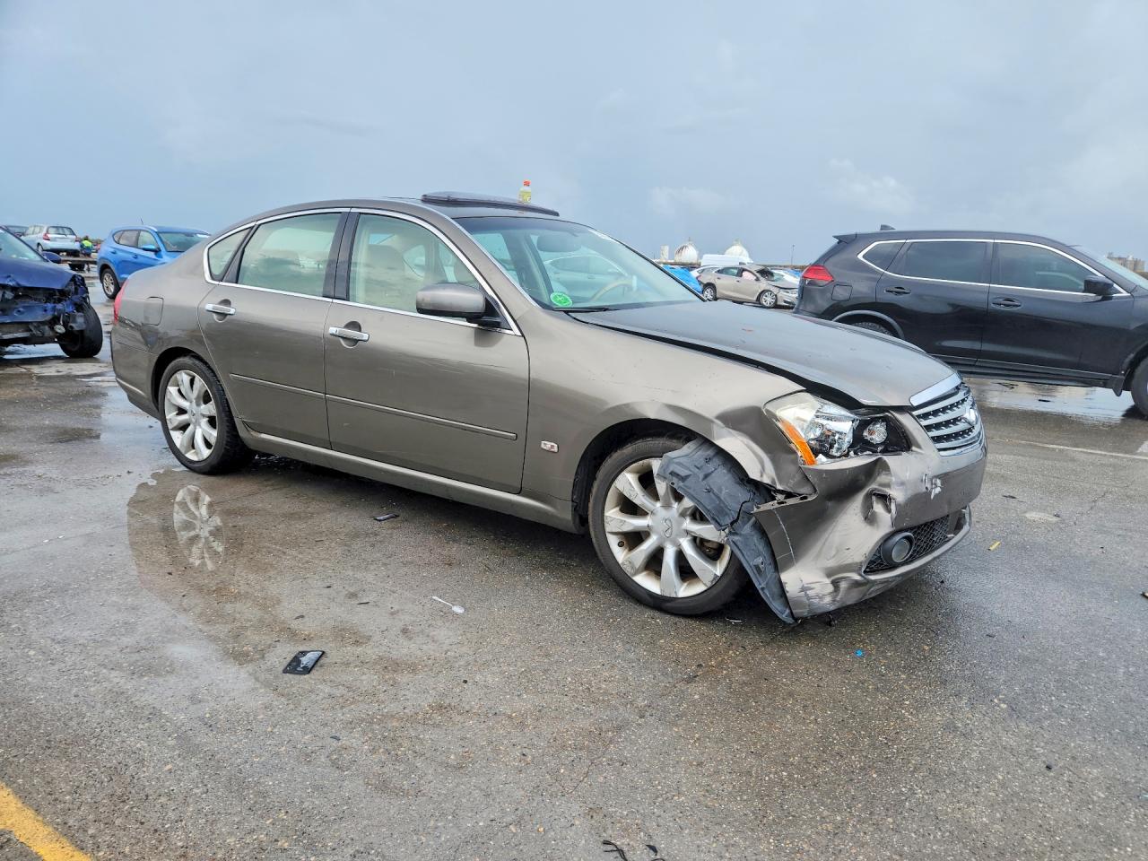 2007 Infiniti M35 Base Gray vin: JNKAY01E57M307107