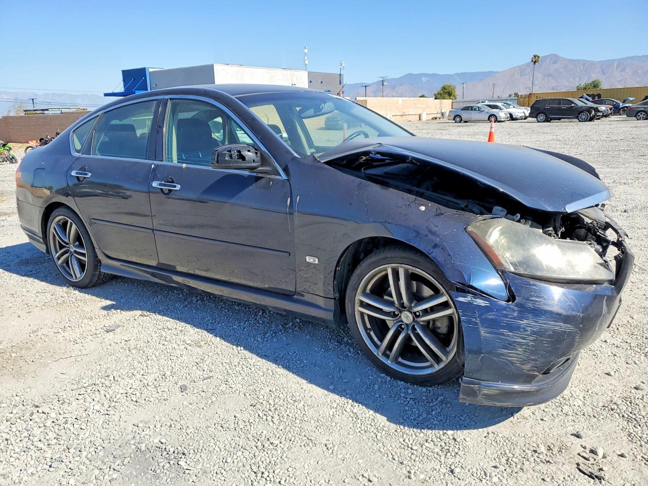 2007 Infiniti M35 Base Blue vin: JNKAY01E57M309875