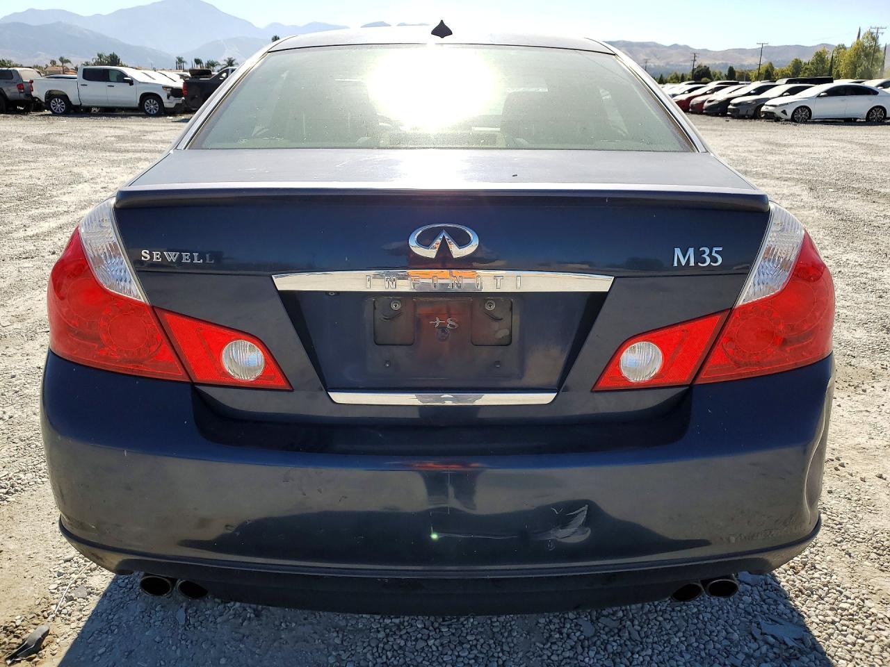 2007 Infiniti M35 Base Blue vin: JNKAY01E57M309875