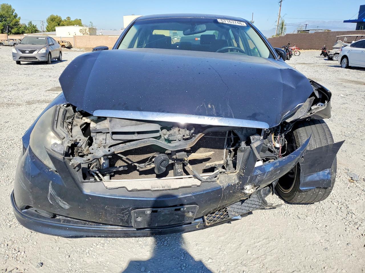 2007 Infiniti M35 Base Blue vin: JNKAY01E57M309875