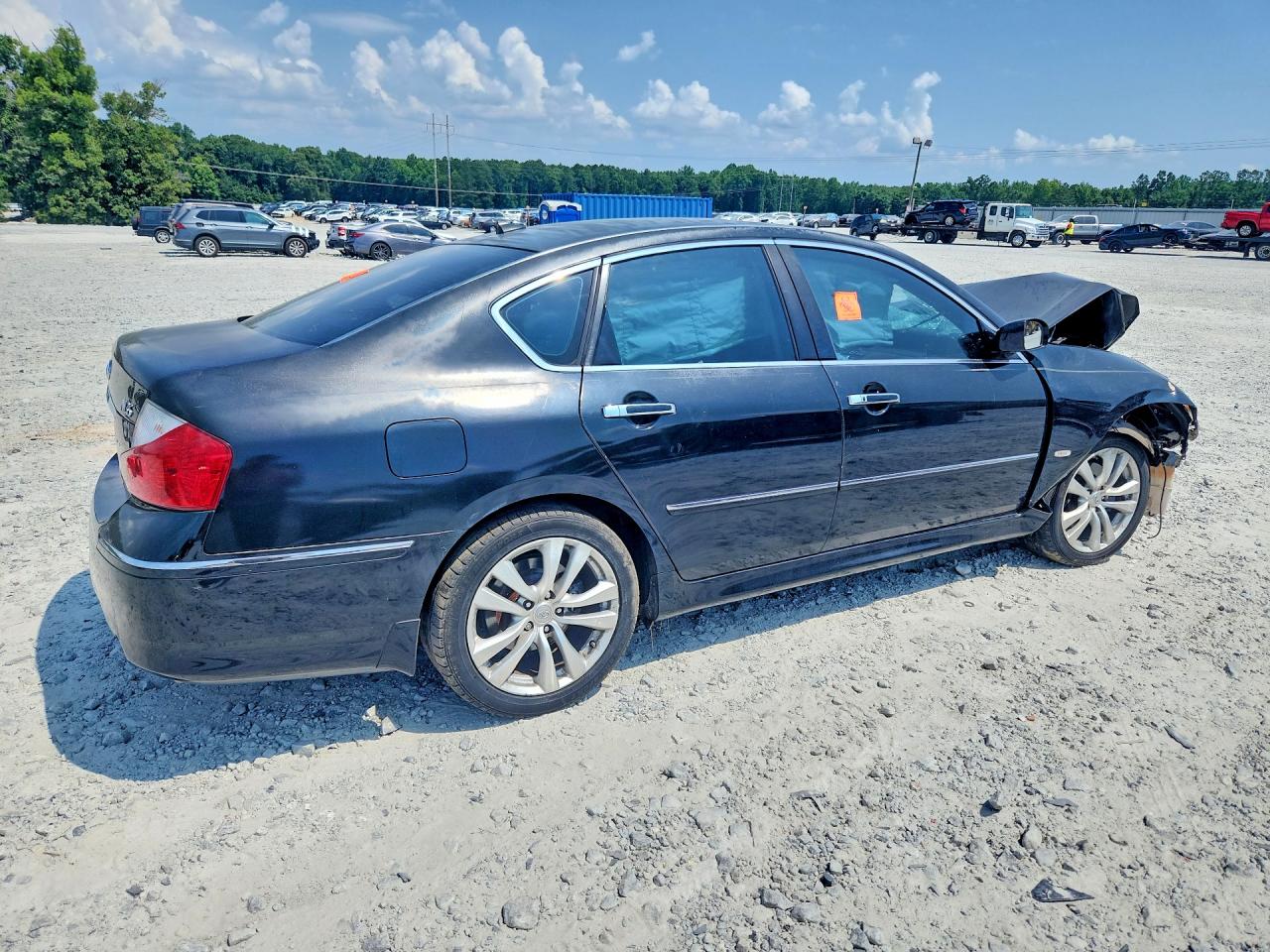2008 Infiniti M35 Base Black vin: JNKAY01E58M600569