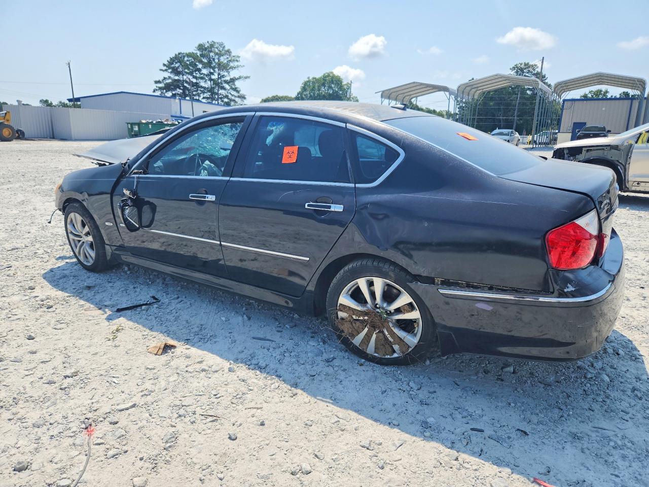 2008 Infiniti M35 Base Black vin: JNKAY01E58M600569