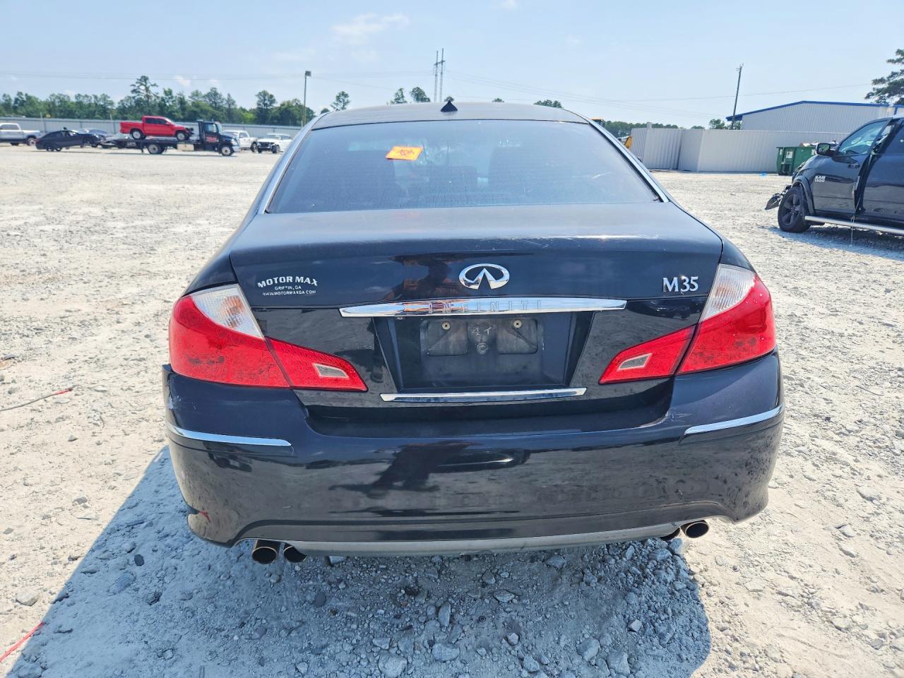 2008 Infiniti M35 Base Black vin: JNKAY01E58M600569