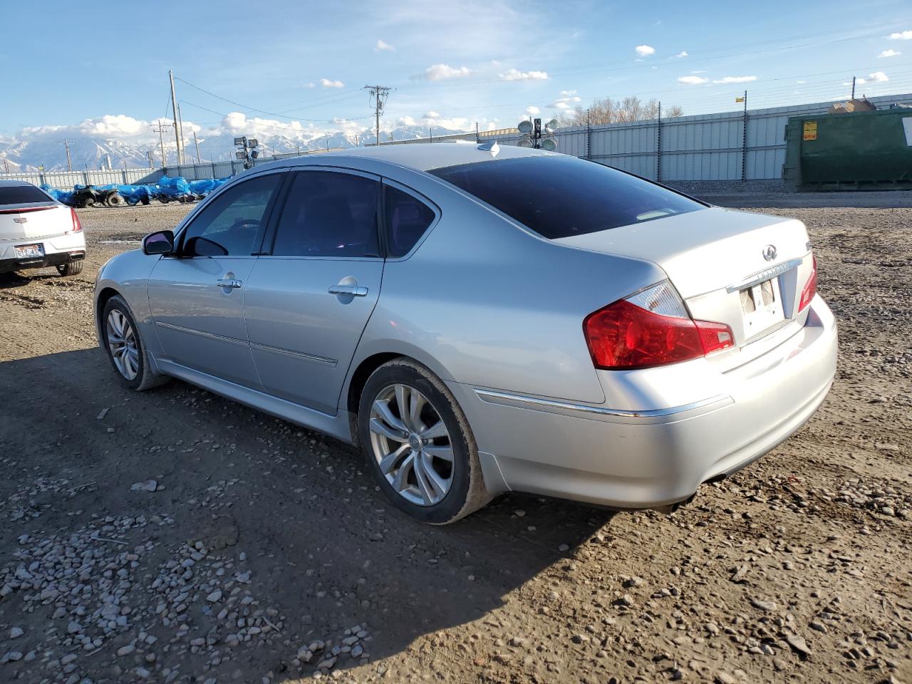 2008 Infiniti M35 Base Silver vin: JNKAY01E58M603293
