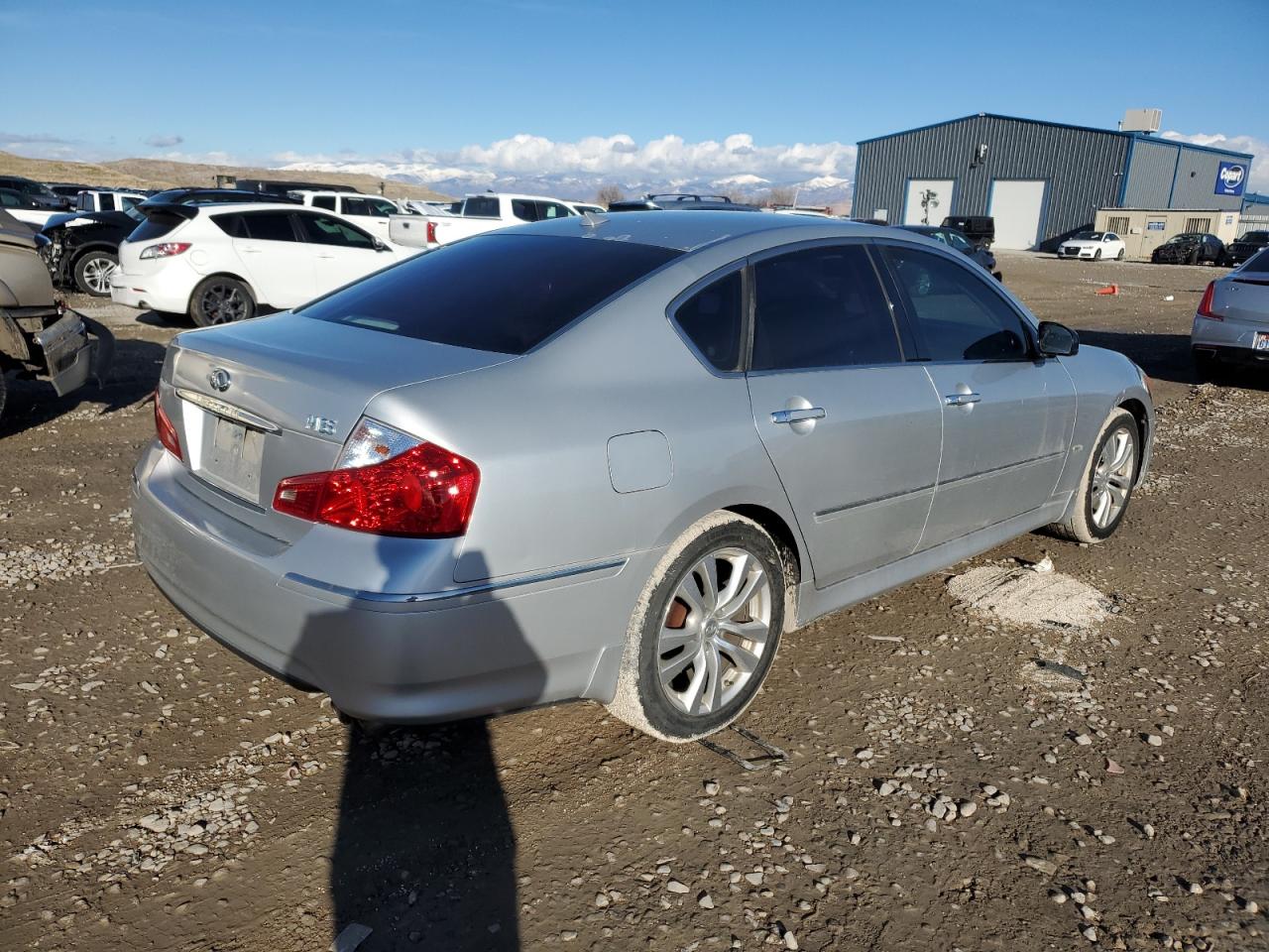 2008 Infiniti M35 Base Silver vin: JNKAY01E58M603293