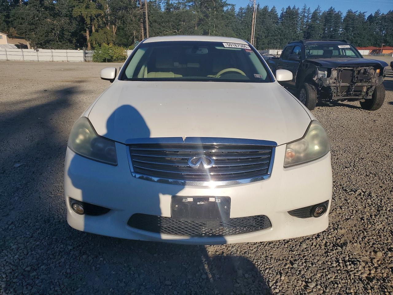 2006 Infiniti M35 Base White vin: JNKAY01E66M104368