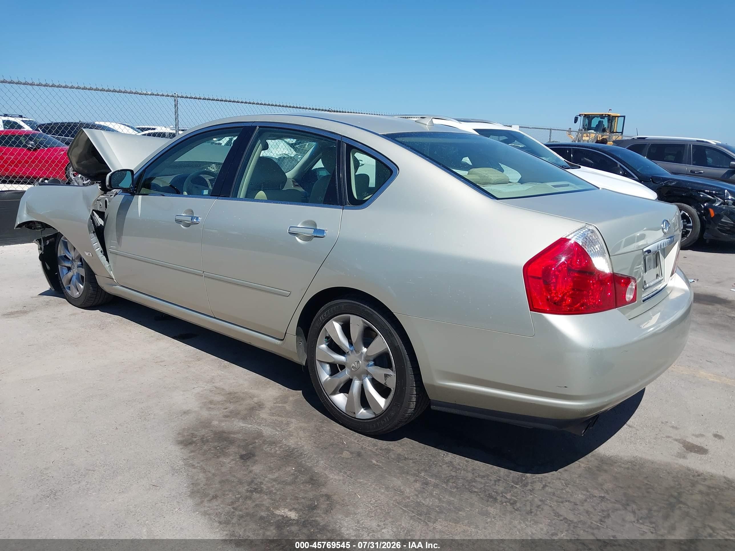 2006 Infiniti M35 Champagne vin: JNKAY01E66M109523