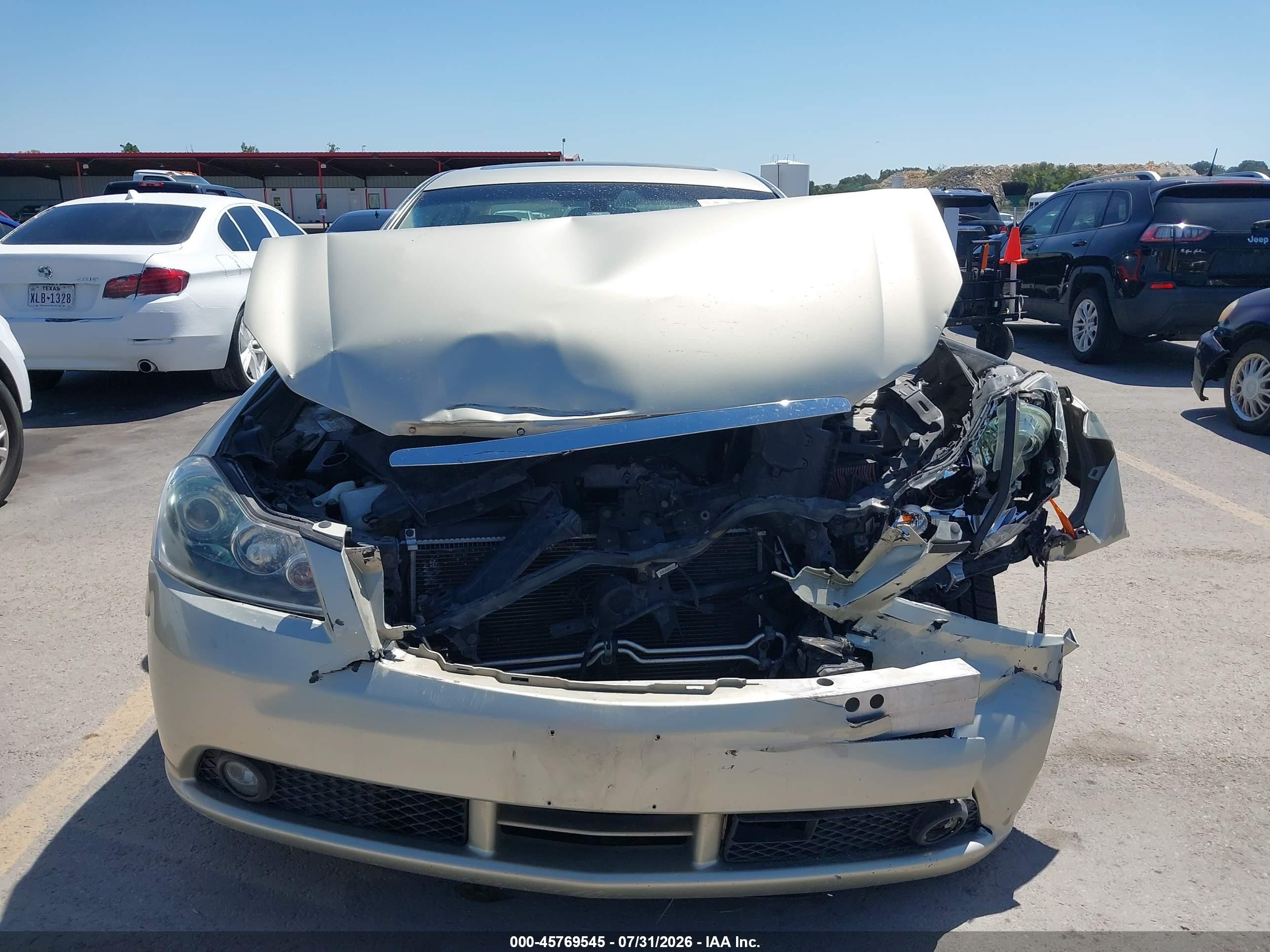 2006 Infiniti M35 Champagne vin: JNKAY01E66M109523