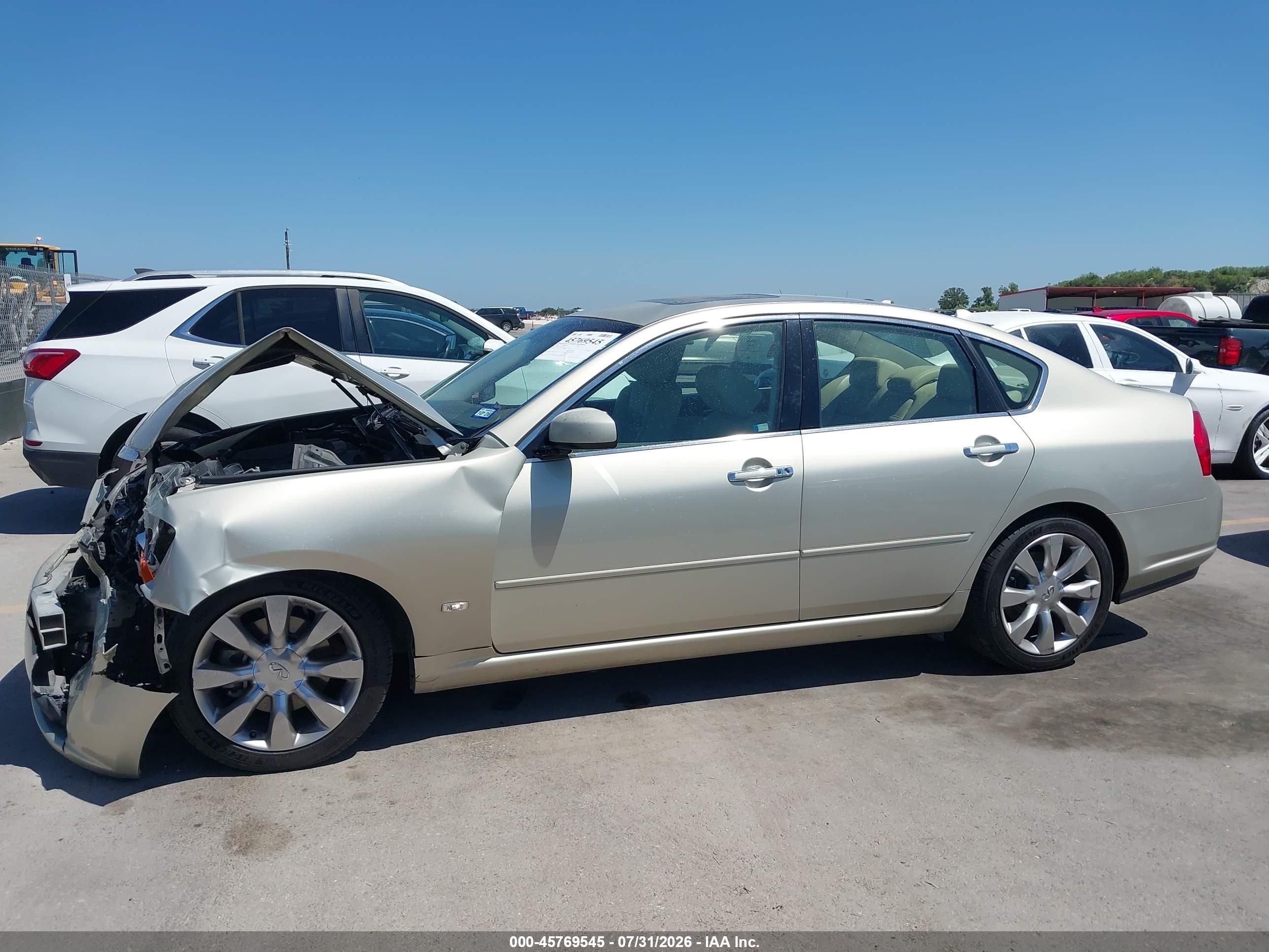 2006 Infiniti M35 Champagne vin: JNKAY01E66M109523