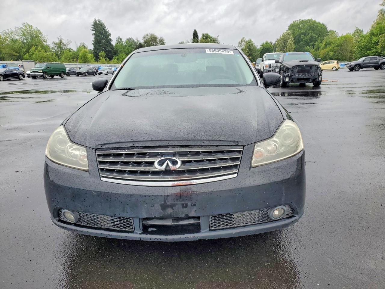 2007 Infiniti M35 Base Black vin: JNKAY01E67M307049