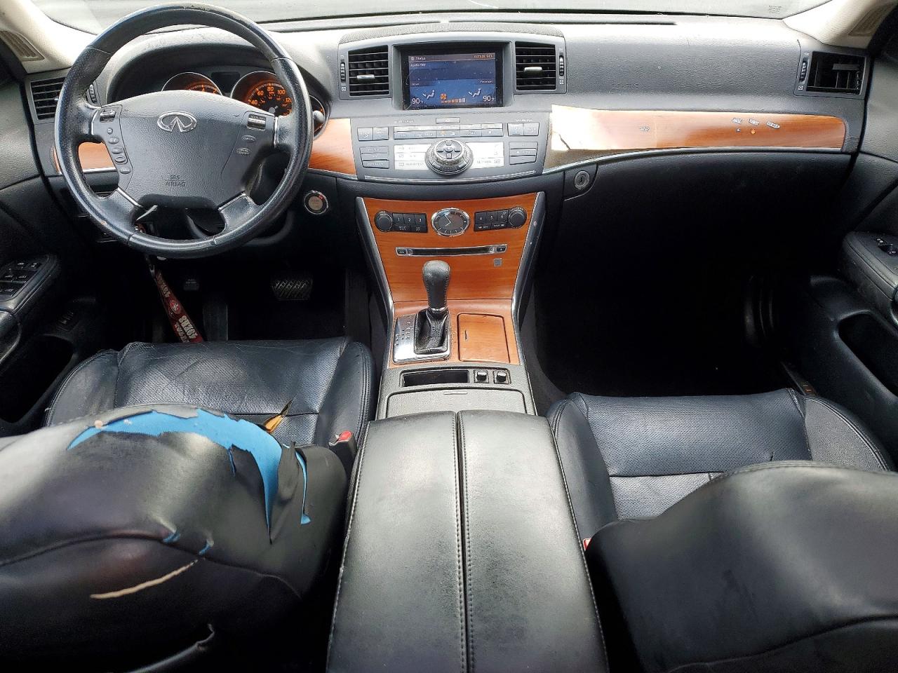 2007 Infiniti M35 Base Black vin: JNKAY01E67M307049
