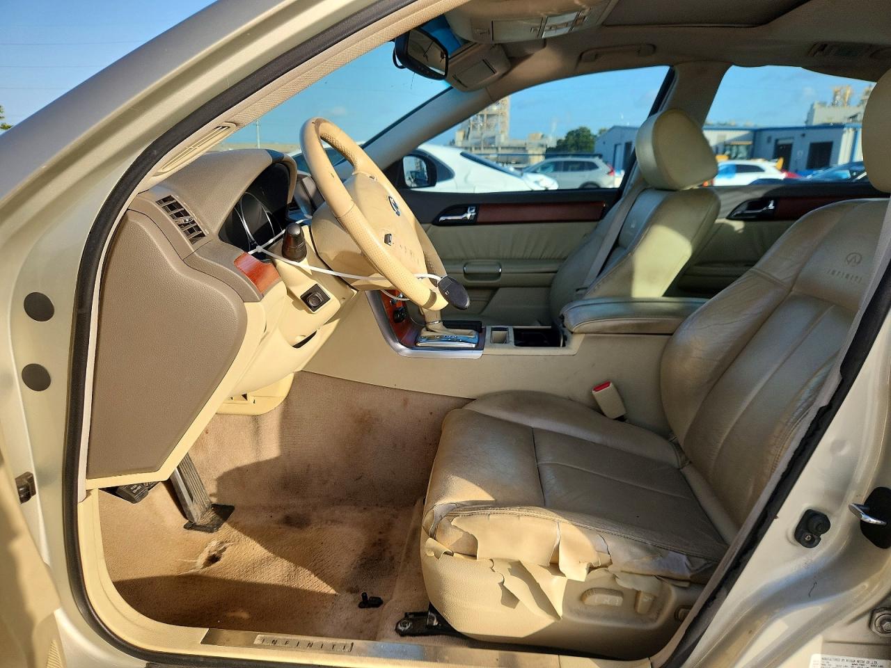 2007 Infiniti M35 Base Gold vin: JNKAY01E67M307469