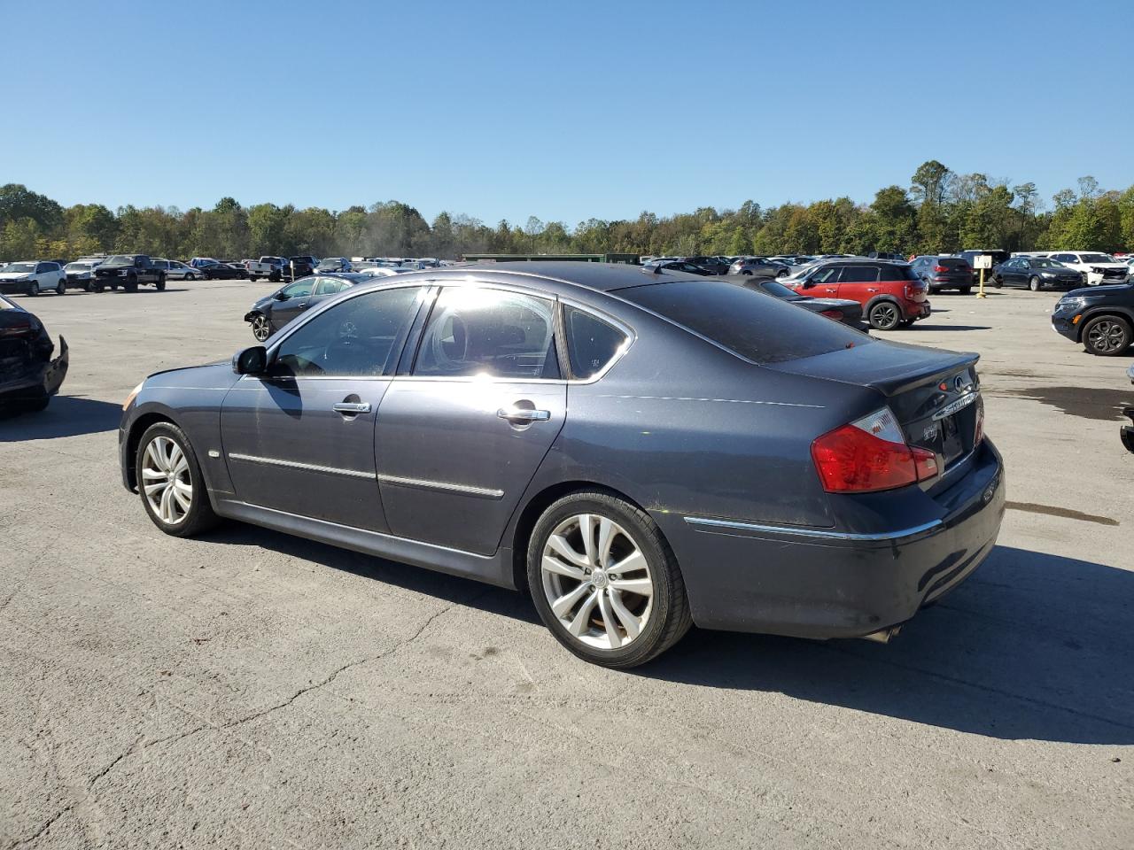 2008 Infiniti M35 Base Серый vin: JNKAY01E68M606719