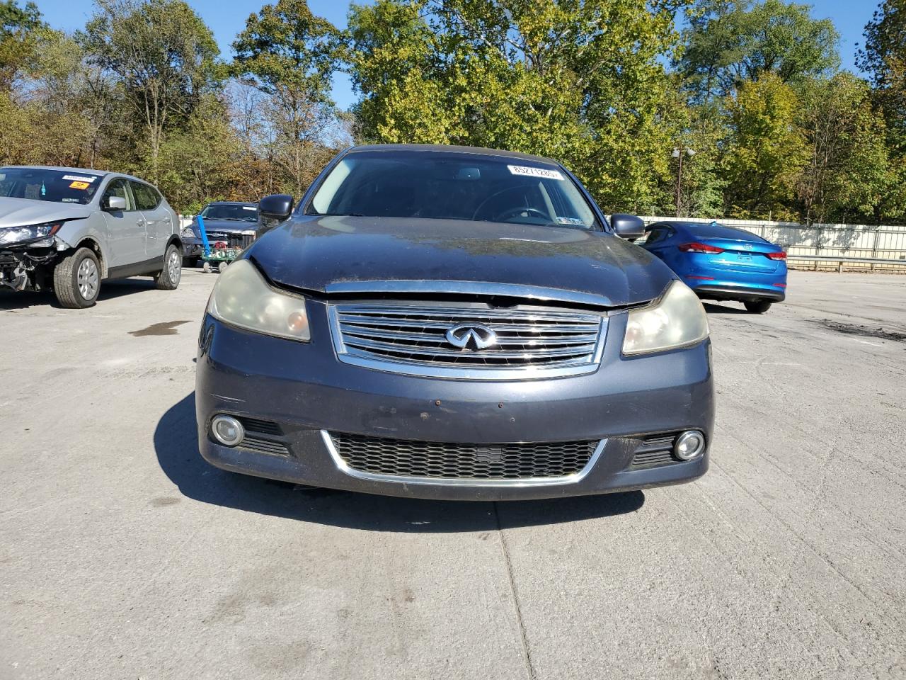 2008 Infiniti M35 Base Серый vin: JNKAY01E68M606719