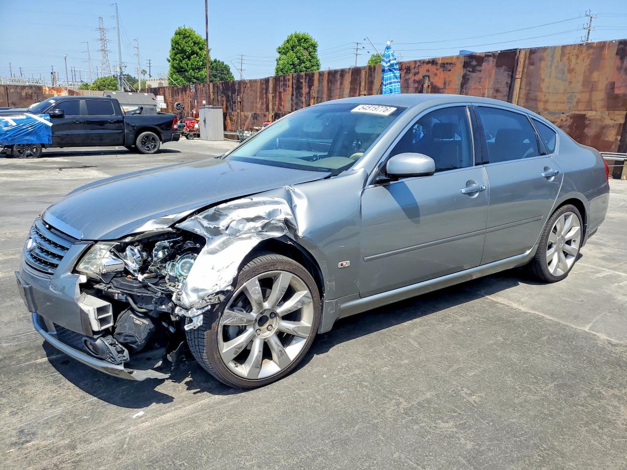 2006 Infiniti M35 Base Gray vin: JNKAY01E76M102709