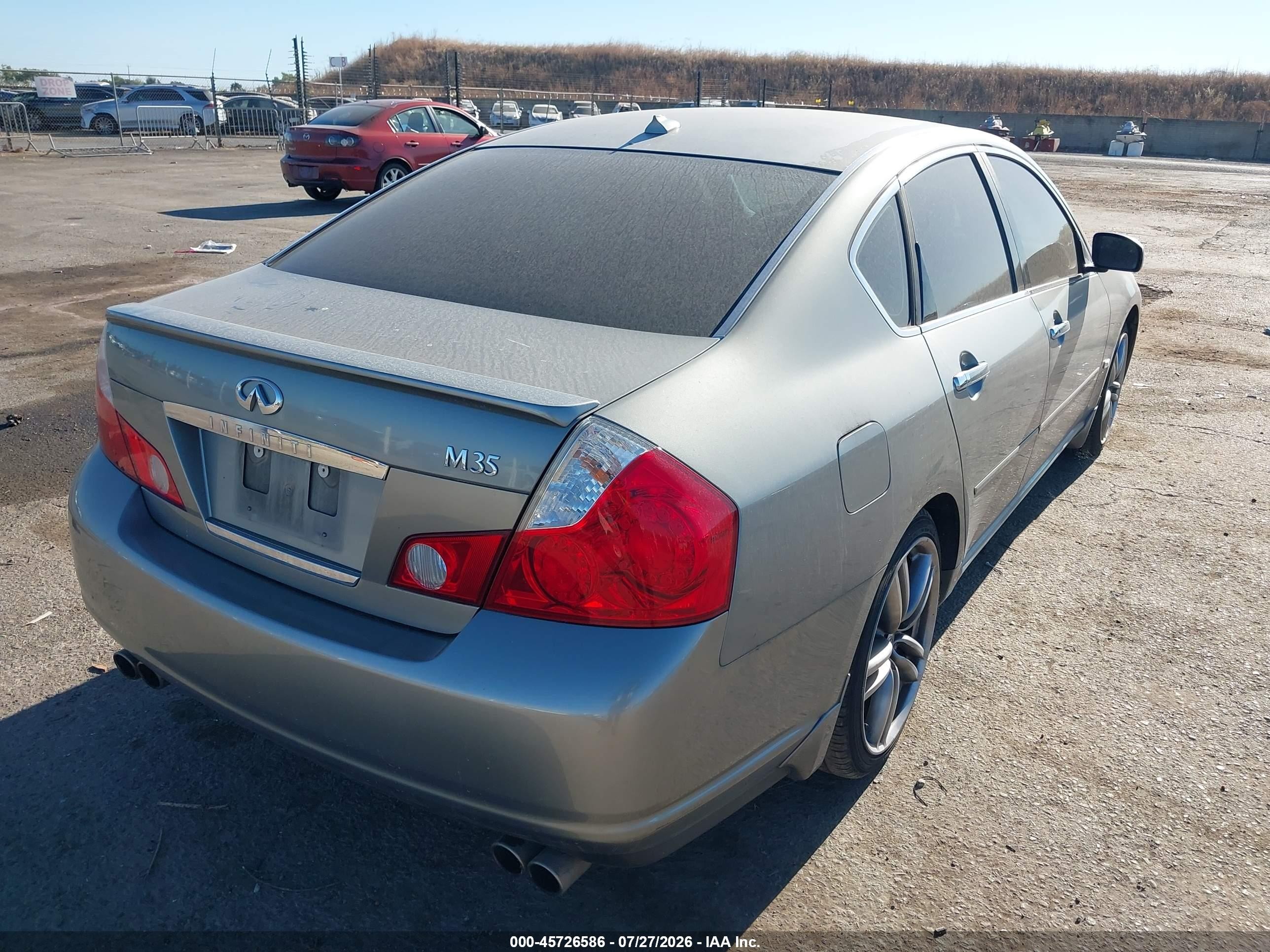 2006 Infiniti M35 Sport Gray vin: JNKAY01E76M106436