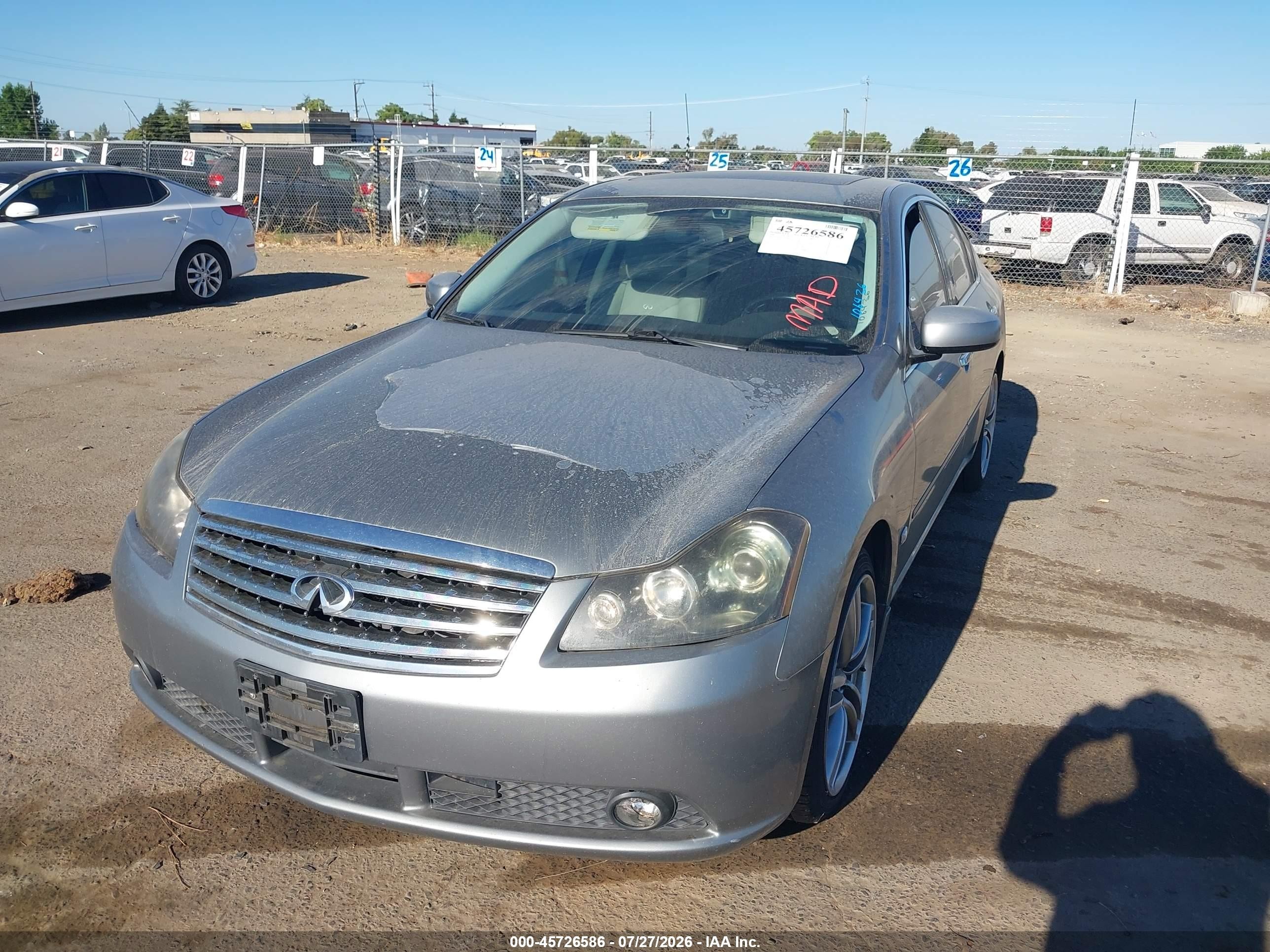 2006 Infiniti M35 Sport Gray vin: JNKAY01E76M106436