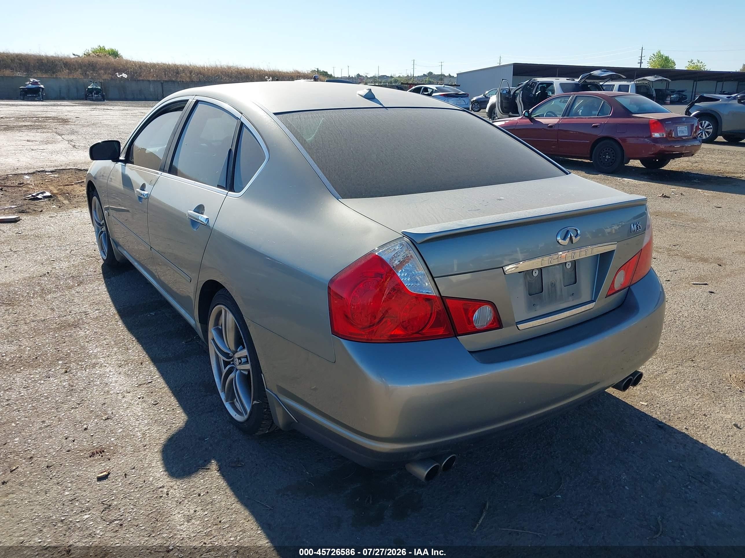 2006 Infiniti M35 Sport Gray vin: JNKAY01E76M106436