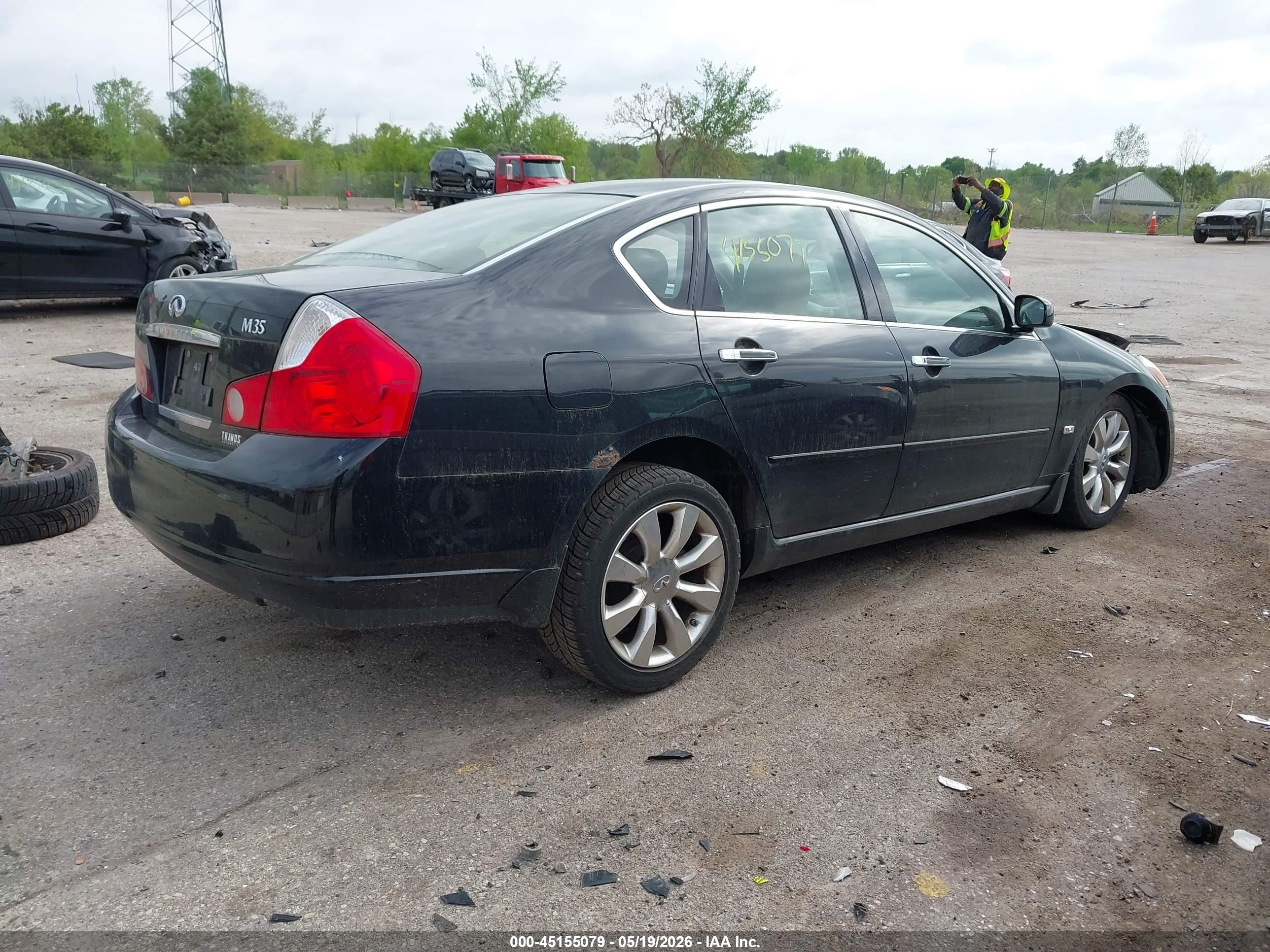 2006 Infiniti M35   Black vin: JNKAY01E76M116786