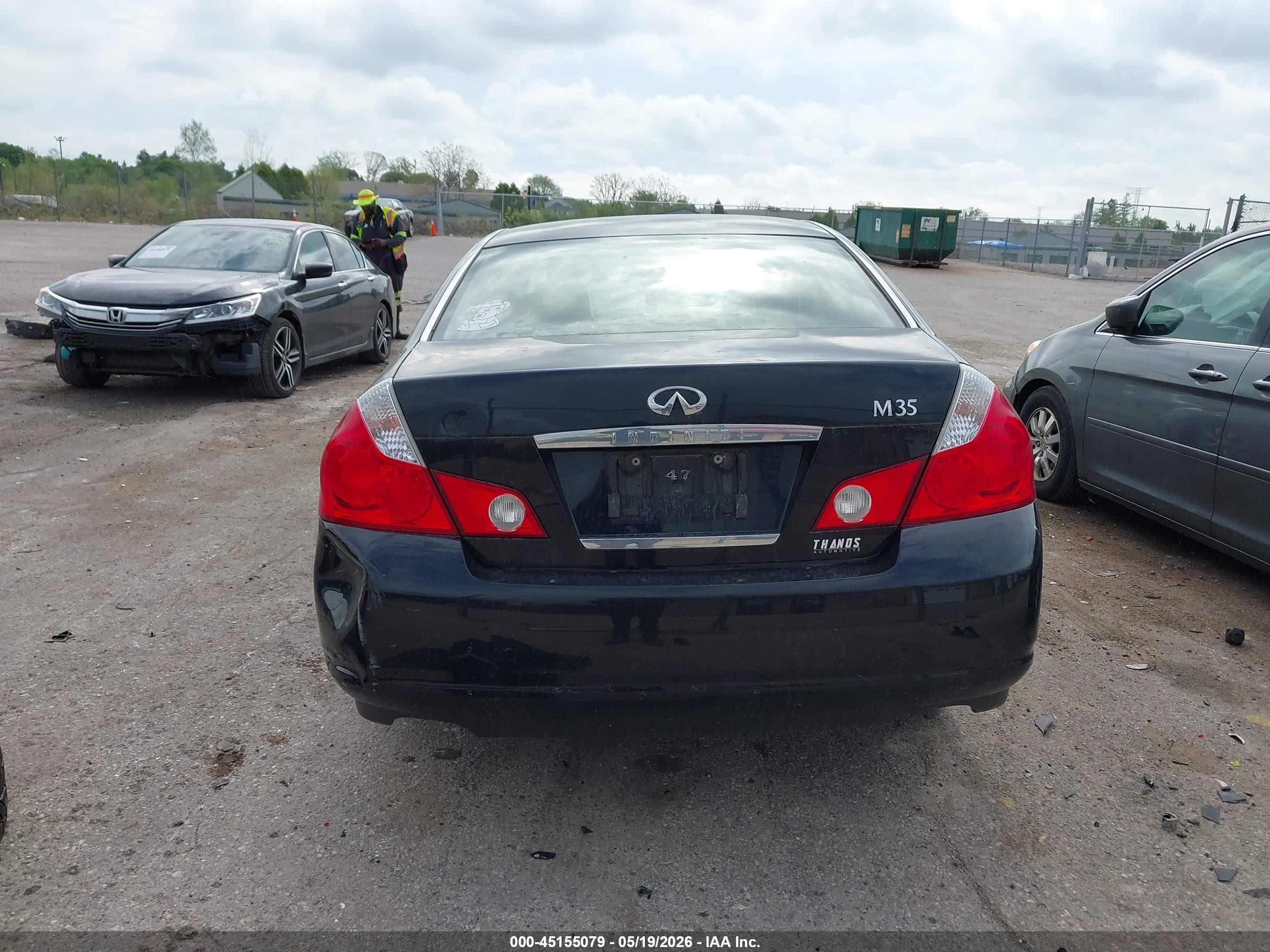2006 Infiniti M35   Black vin: JNKAY01E76M116786