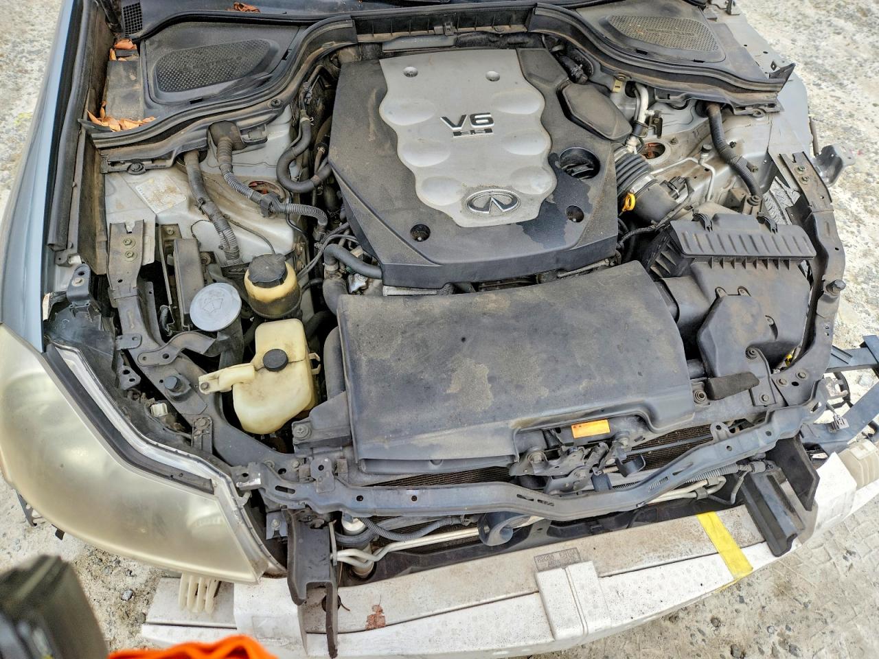 2006 Infiniti M35 Base Gray vin: JNKAY01E76M117159