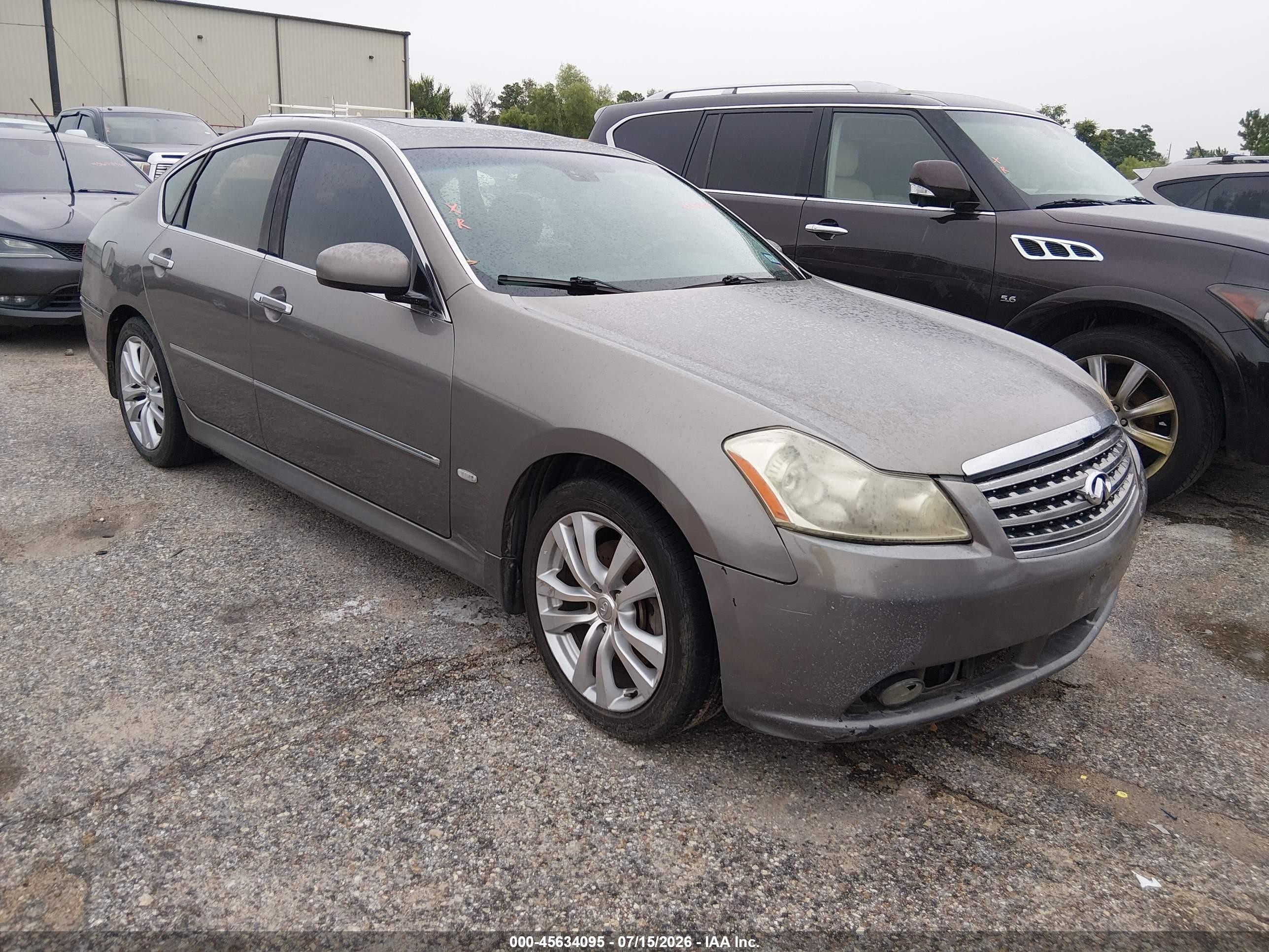 2008 Infiniti M35   Серый vin: JNKAY01E78M601285