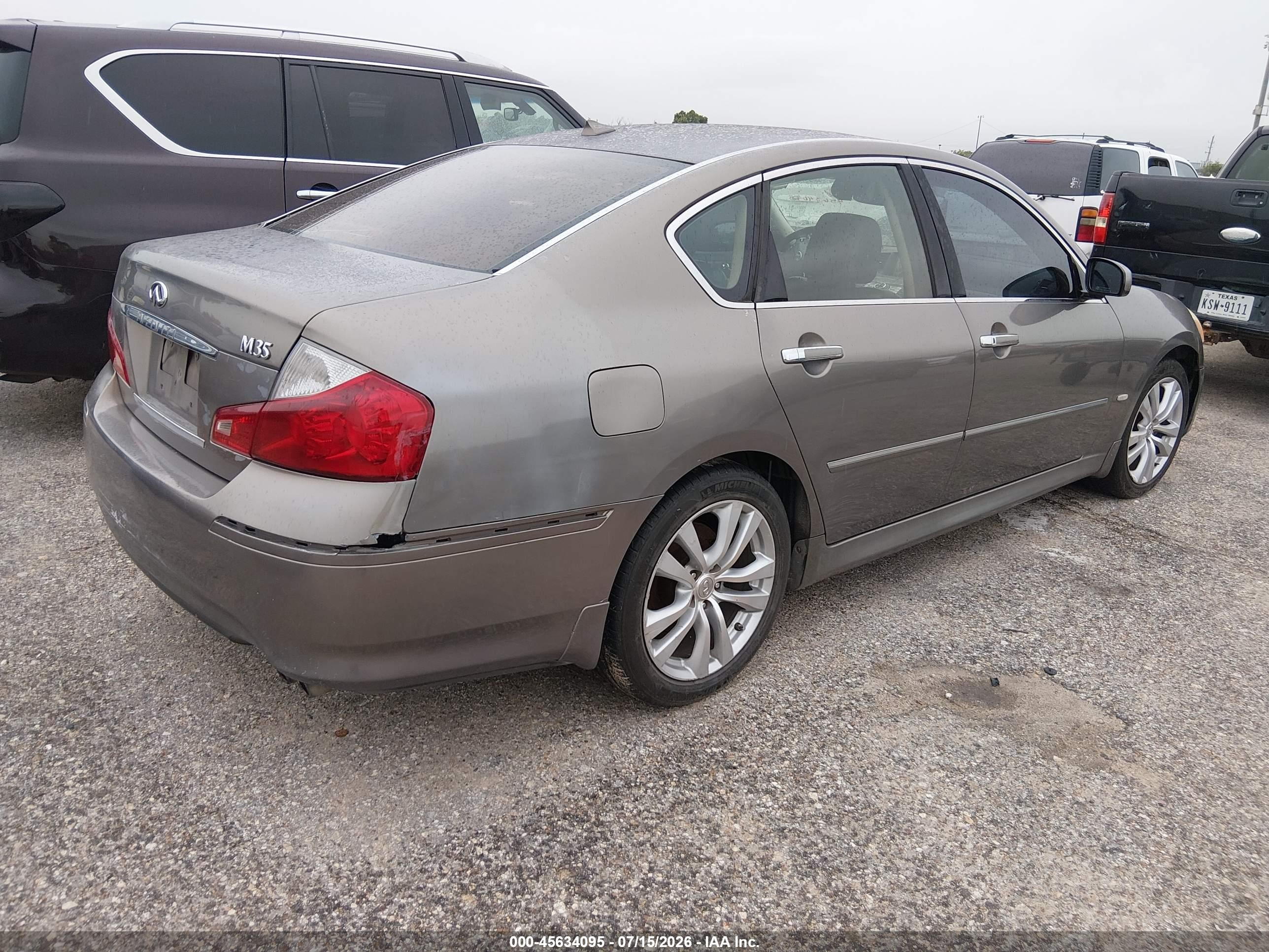 2008 Infiniti M35   Серый vin: JNKAY01E78M601285