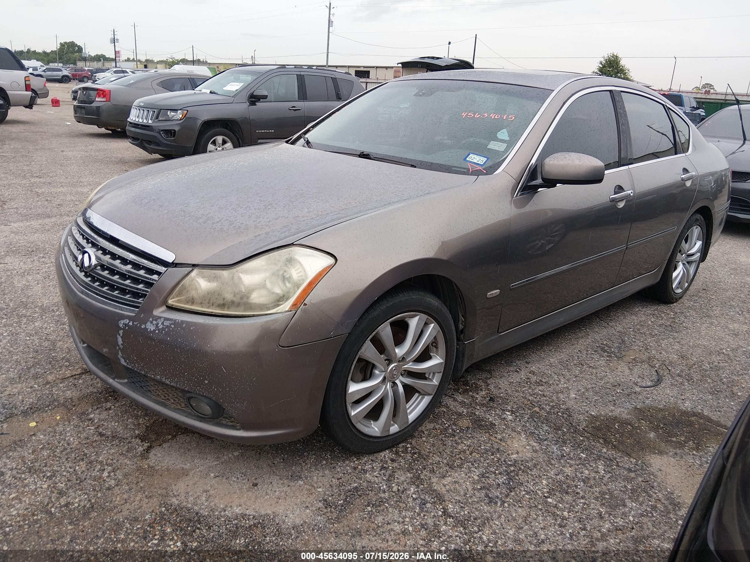 2008 Infiniti M35   Серый vin: JNKAY01E78M601285