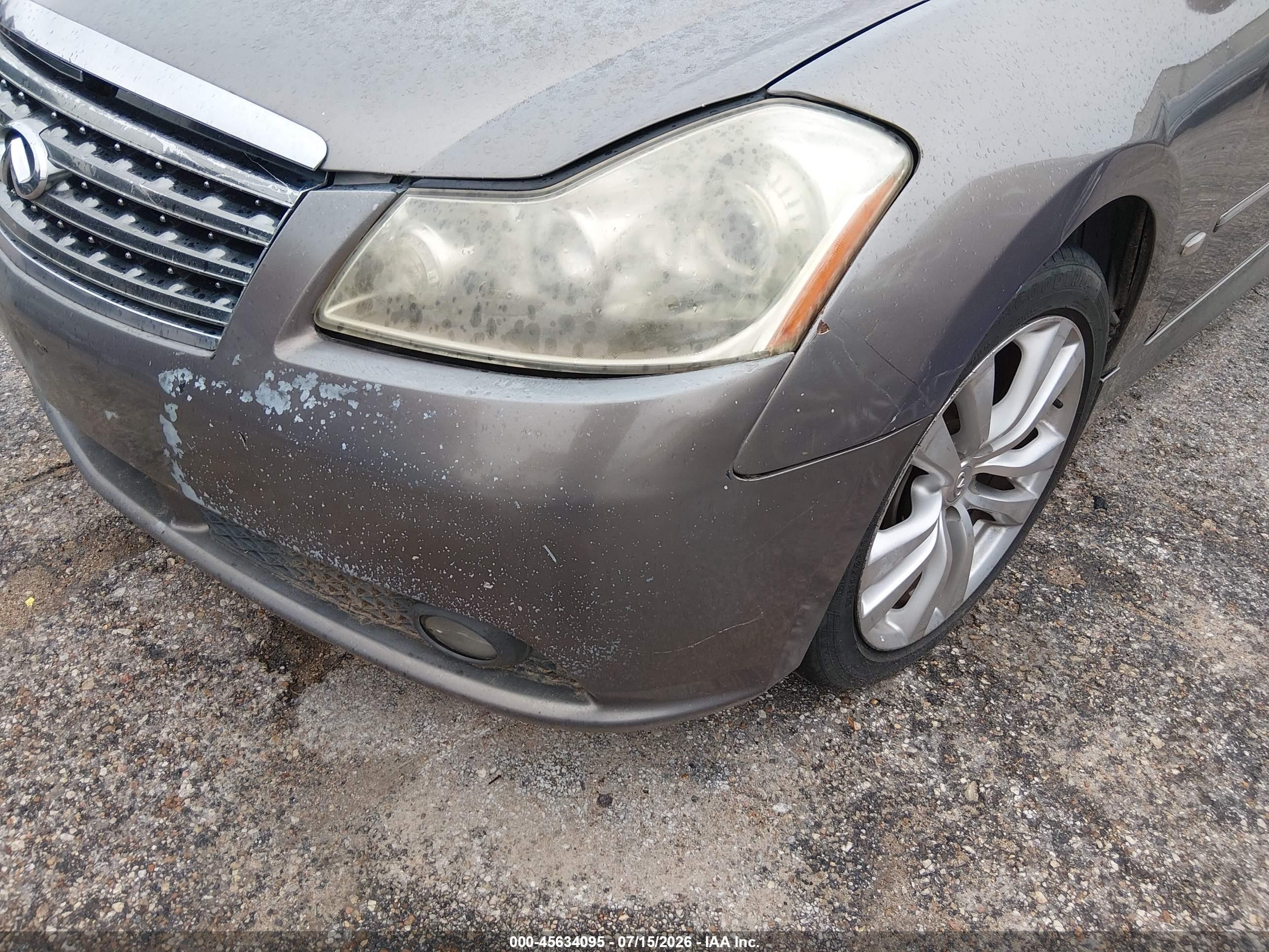 2008 Infiniti M35   Серый vin: JNKAY01E78M601285