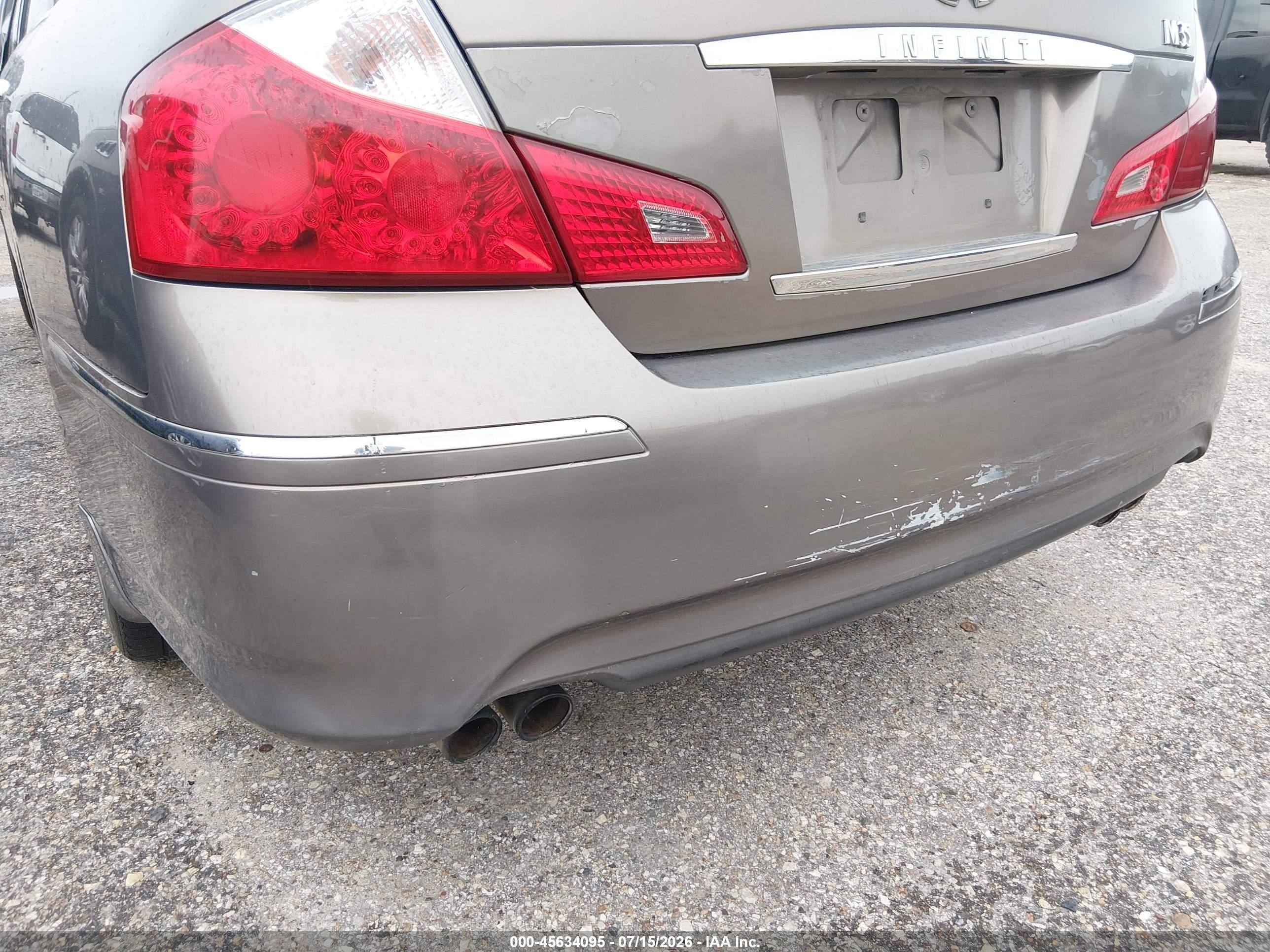 2008 Infiniti M35   Серый vin: JNKAY01E78M601285