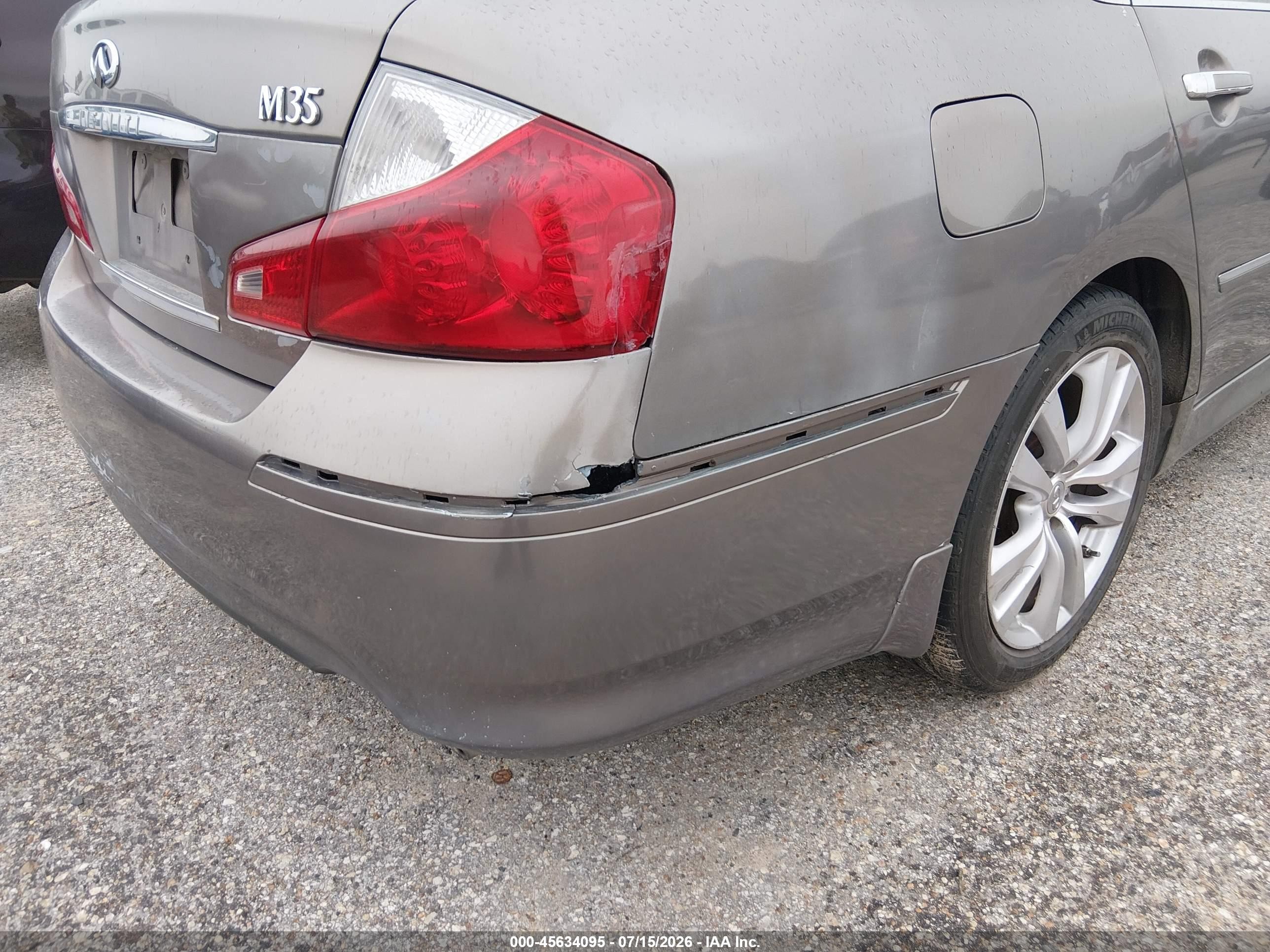 2008 Infiniti M35   Серый vin: JNKAY01E78M601285