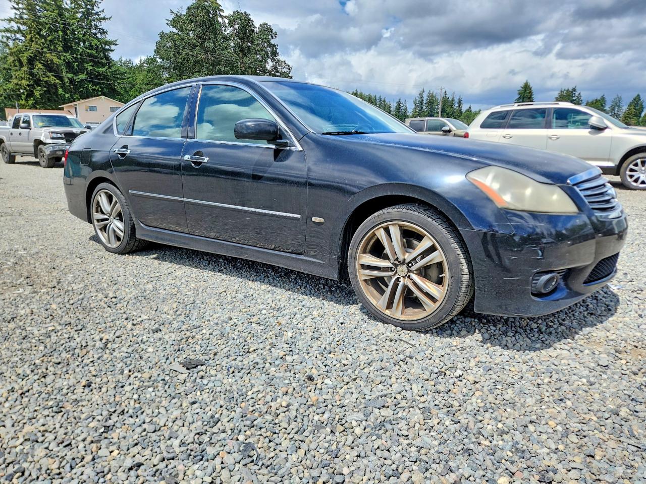 2008 Infiniti M35 Base Черный vin: JNKAY01E78M601979