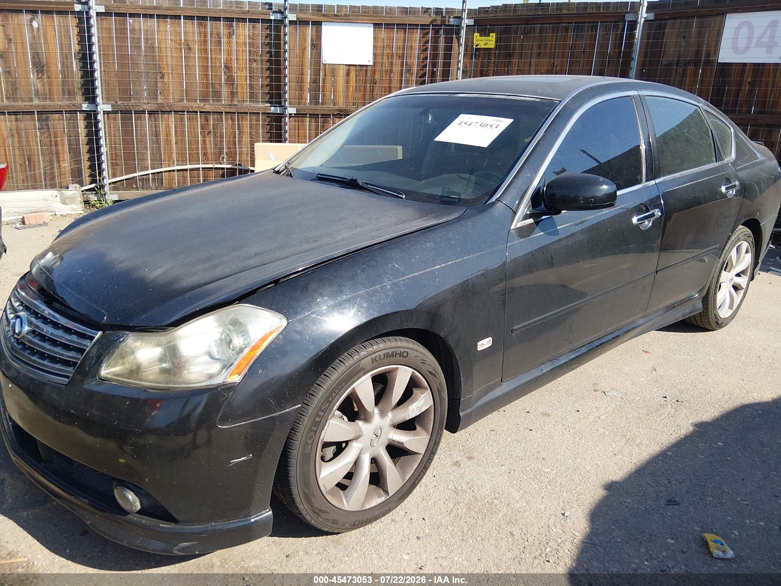 2006 Infiniti M35 Черный vin: JNKAY01E86M107742