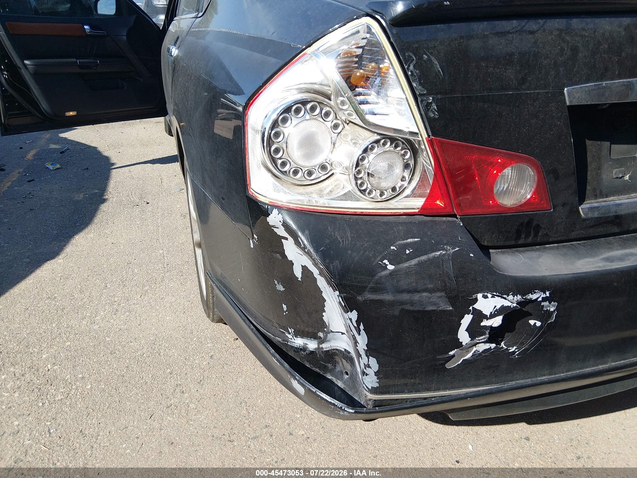 2006 Infiniti M35 Черный vin: JNKAY01E86M107742